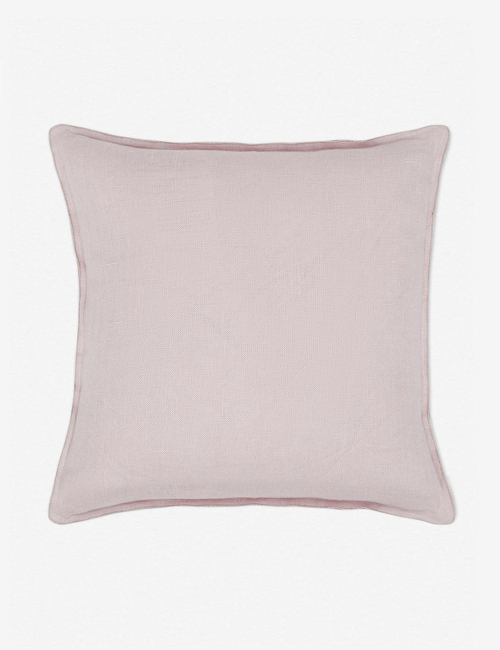 Luna Linen Lumbar Pillow | Superior-Quality Flax, Tonal Stitch Detail