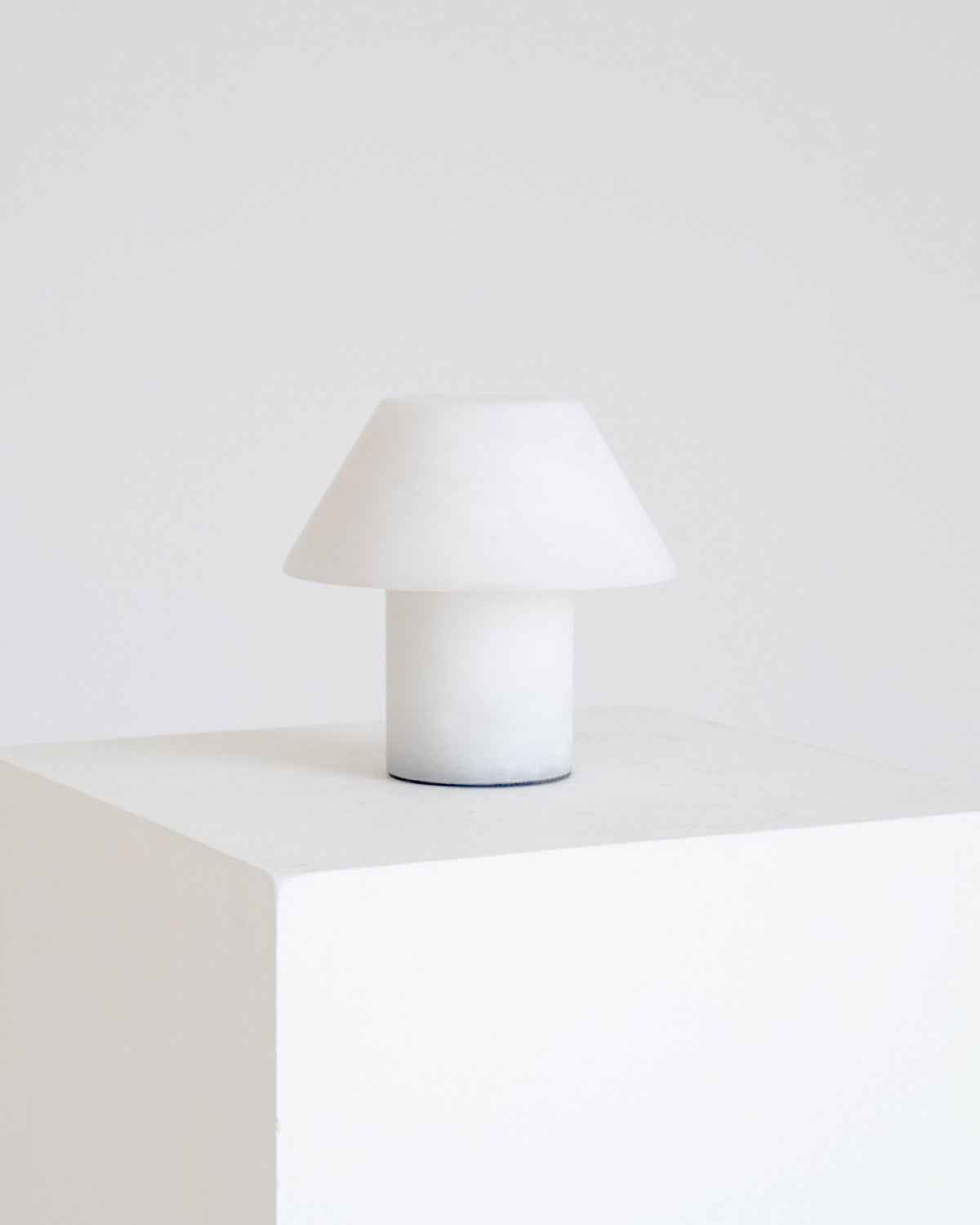 Alora Table Lamp | Alabaster Stone, Warm Glow