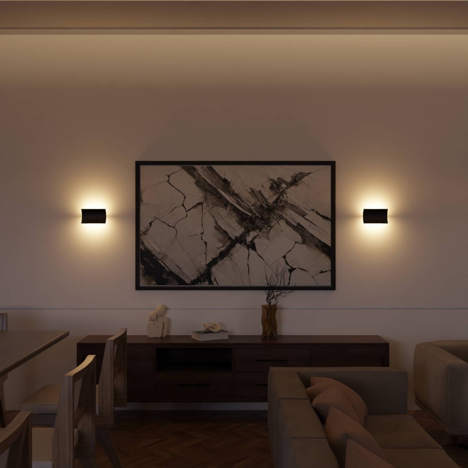 Alera Wall Light | Warm 2700K, IP54 Weatherproof