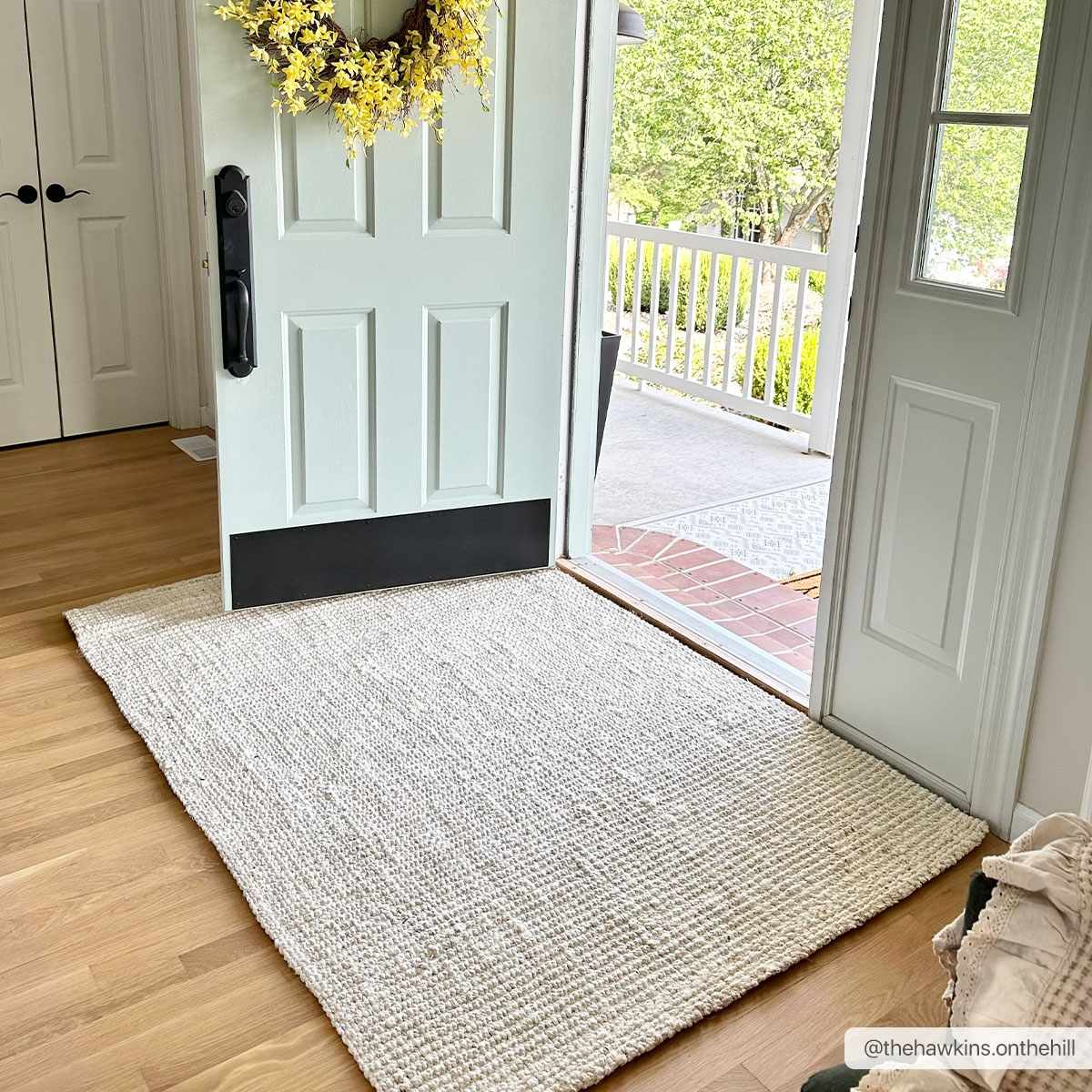 Bela Jute Rug Handmade 100% Jute No Pile Natural Look