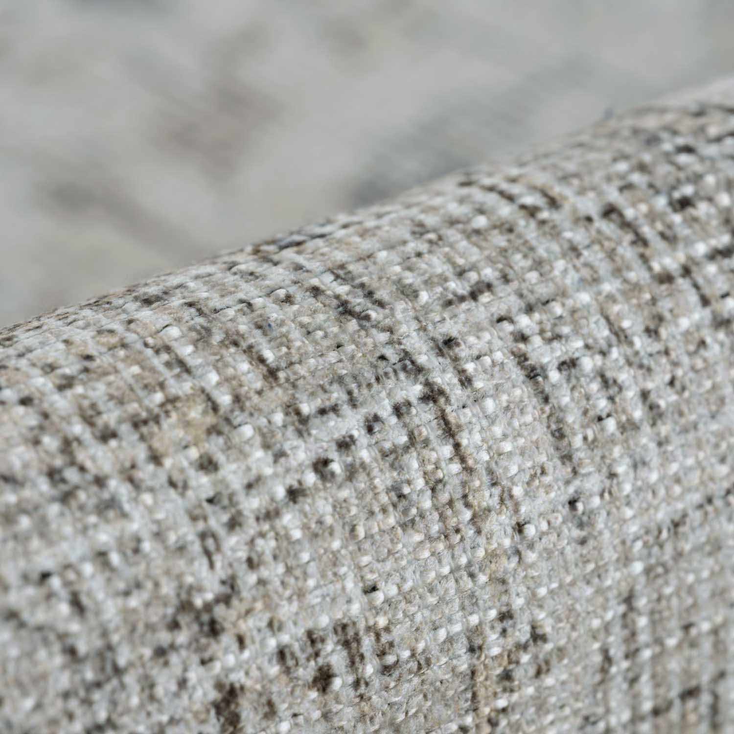 Brielle Washable Rug  Machine Woven  Light Gray