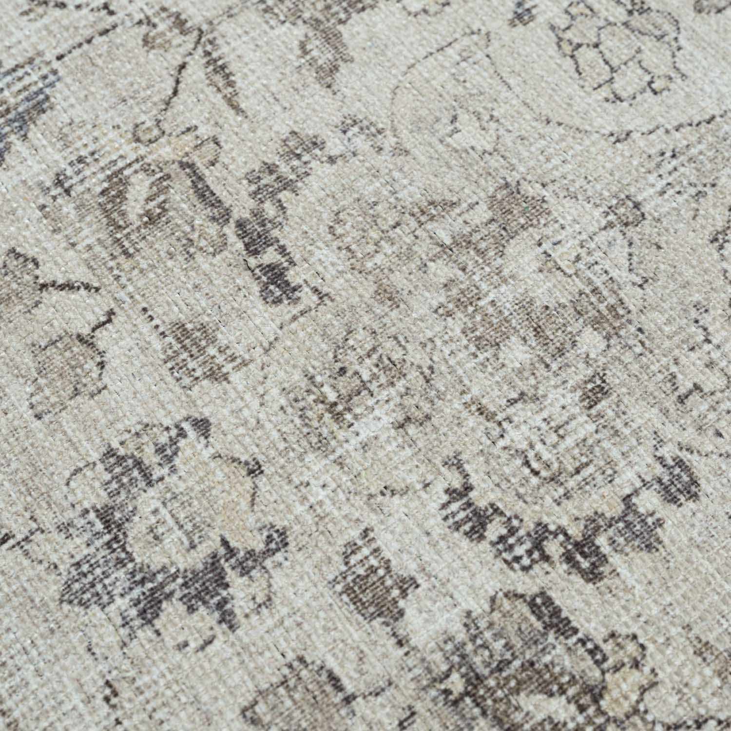 Brielle Washable Rug  Machine Woven  Light Gray