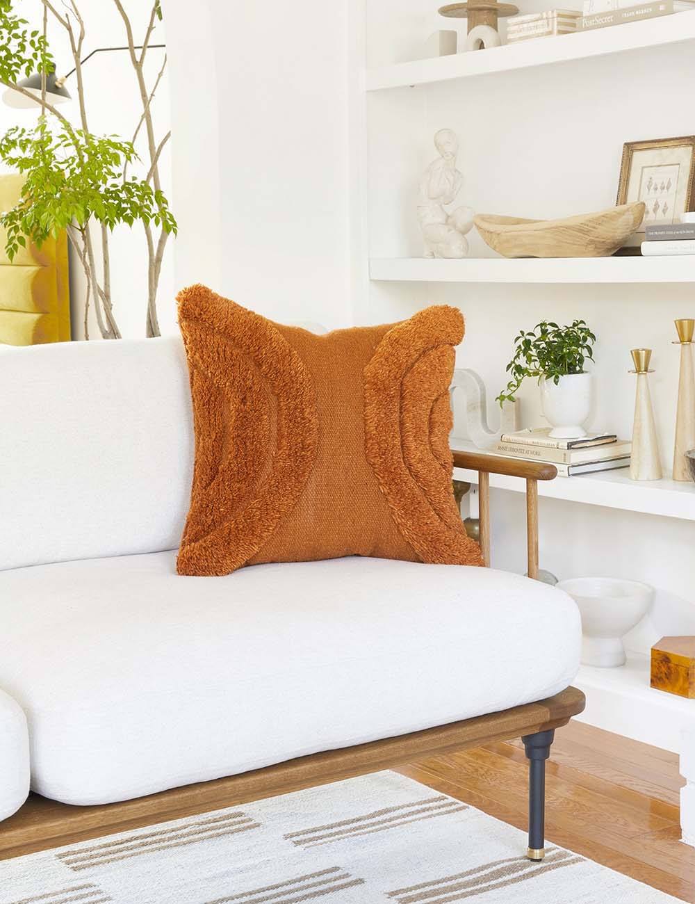 Aero Arches Pillow | High-Low Texture, Minimalist Design