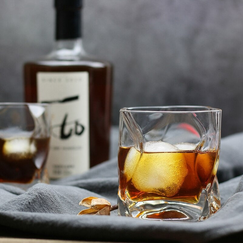 Bento Whiskyglas | Hittebestendig, Unieke Washi Textuur