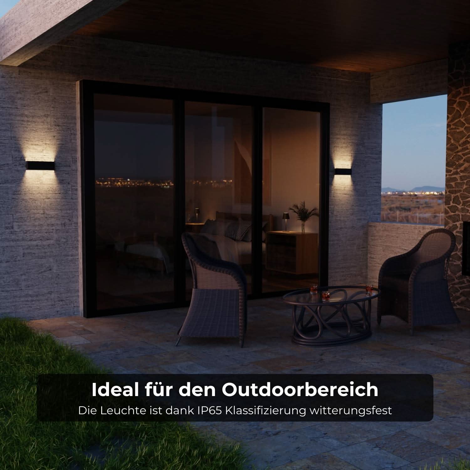 Bela Wall Light | Outdoor LED, IP65 Protection