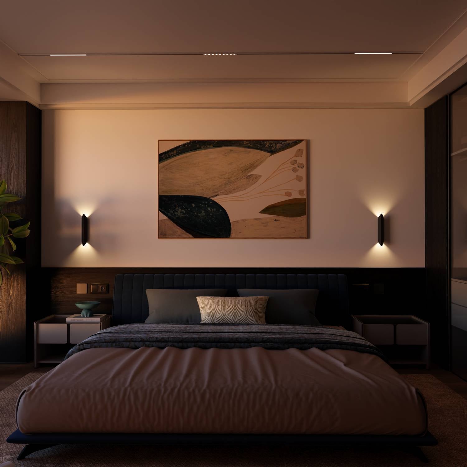 Aero Wall Light | LED Up-and-Down, Warm White 2700K