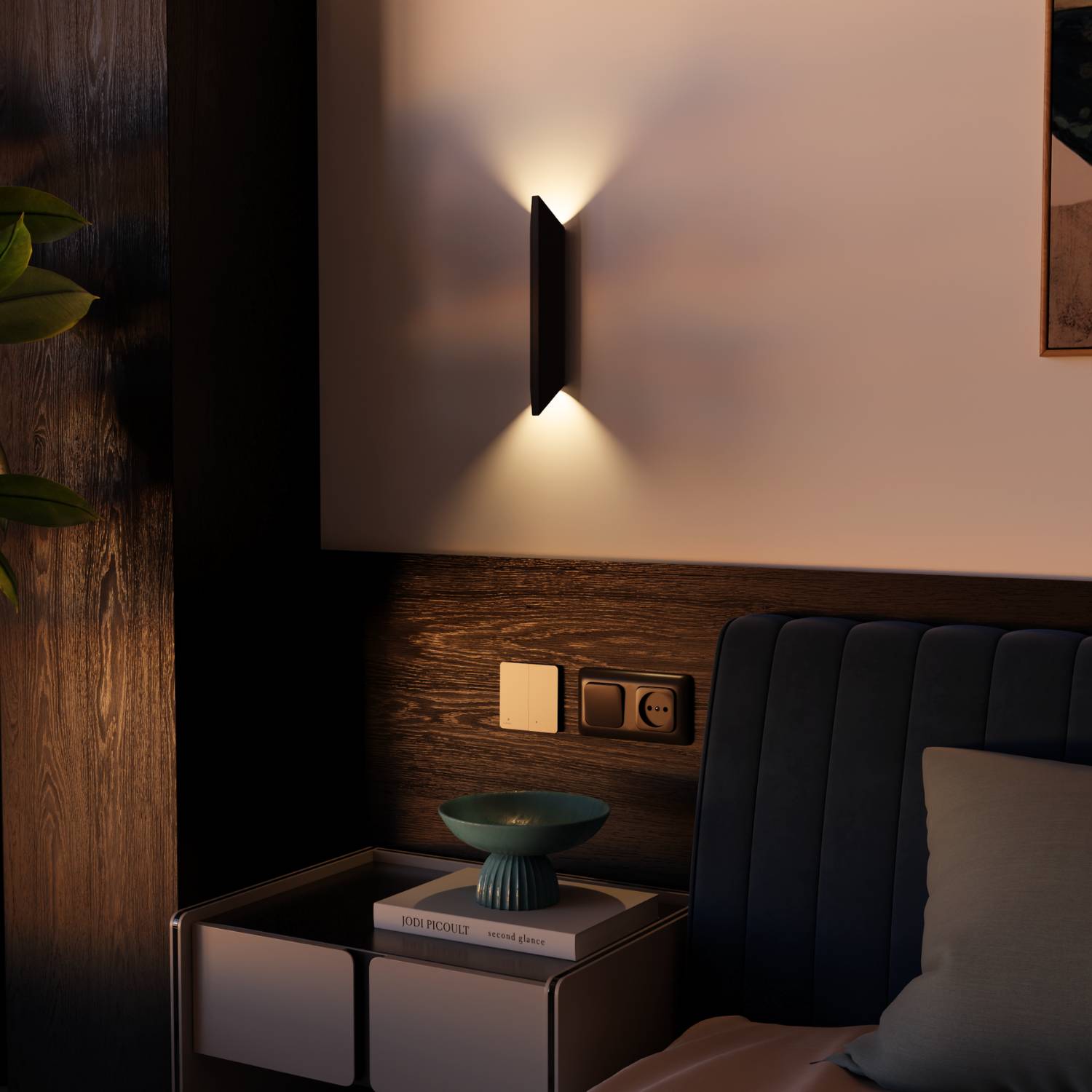Aero Wall Light | LED Up-and-Down, Warm White 2700K