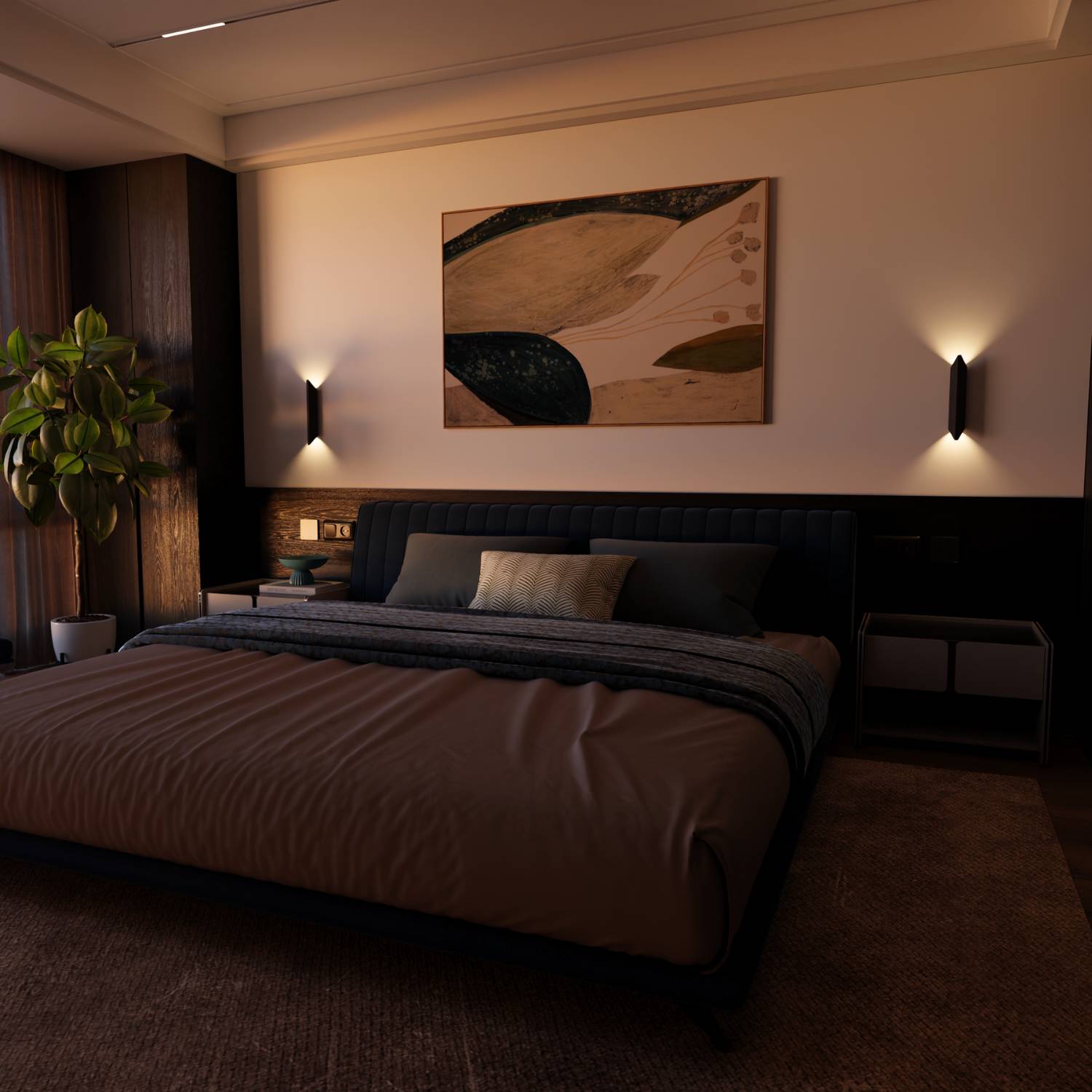 Aero Wall Light | LED Up-and-Down, Warm White 2700K