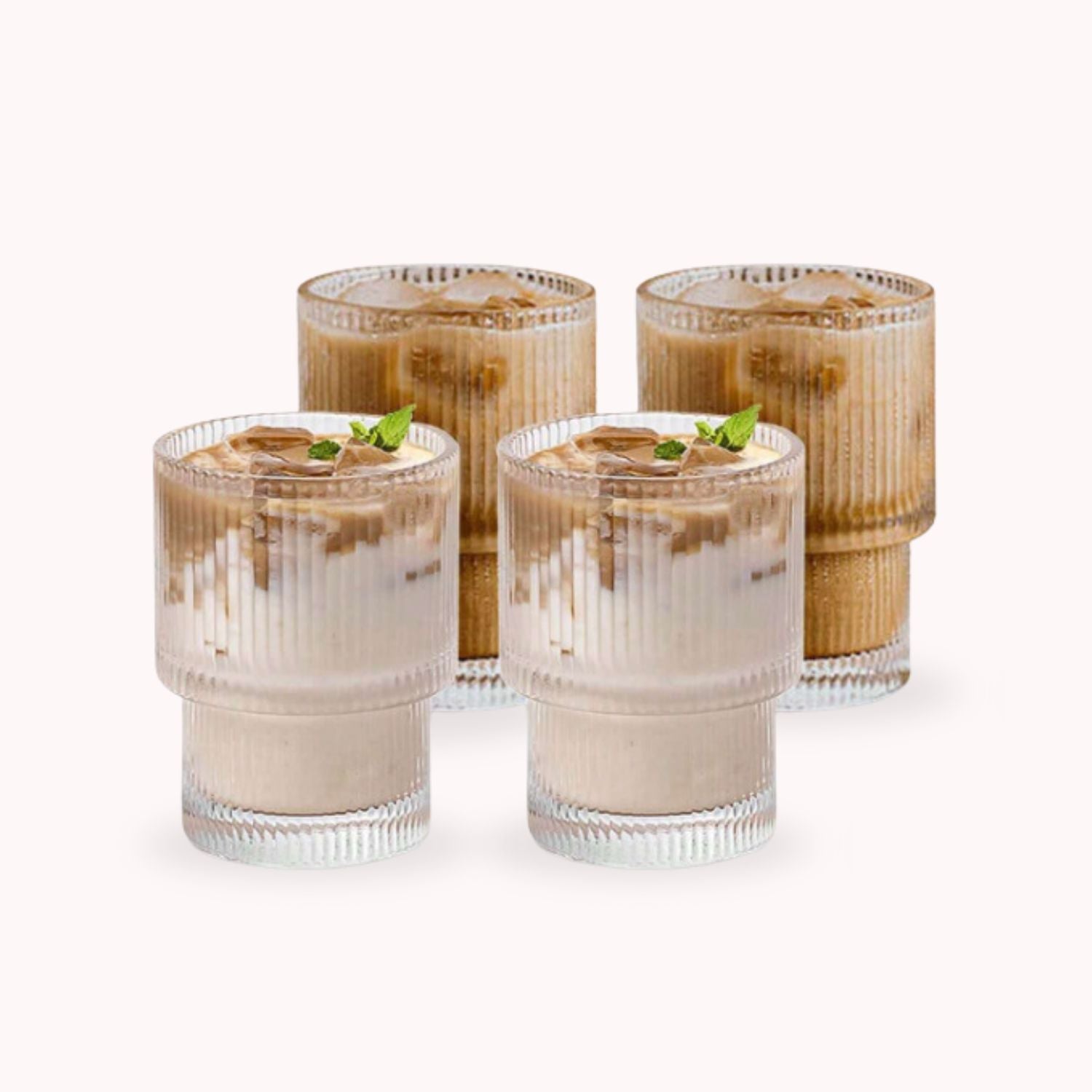 Brio Highball Glasses Set | 180ml, European Design, Durable Glass