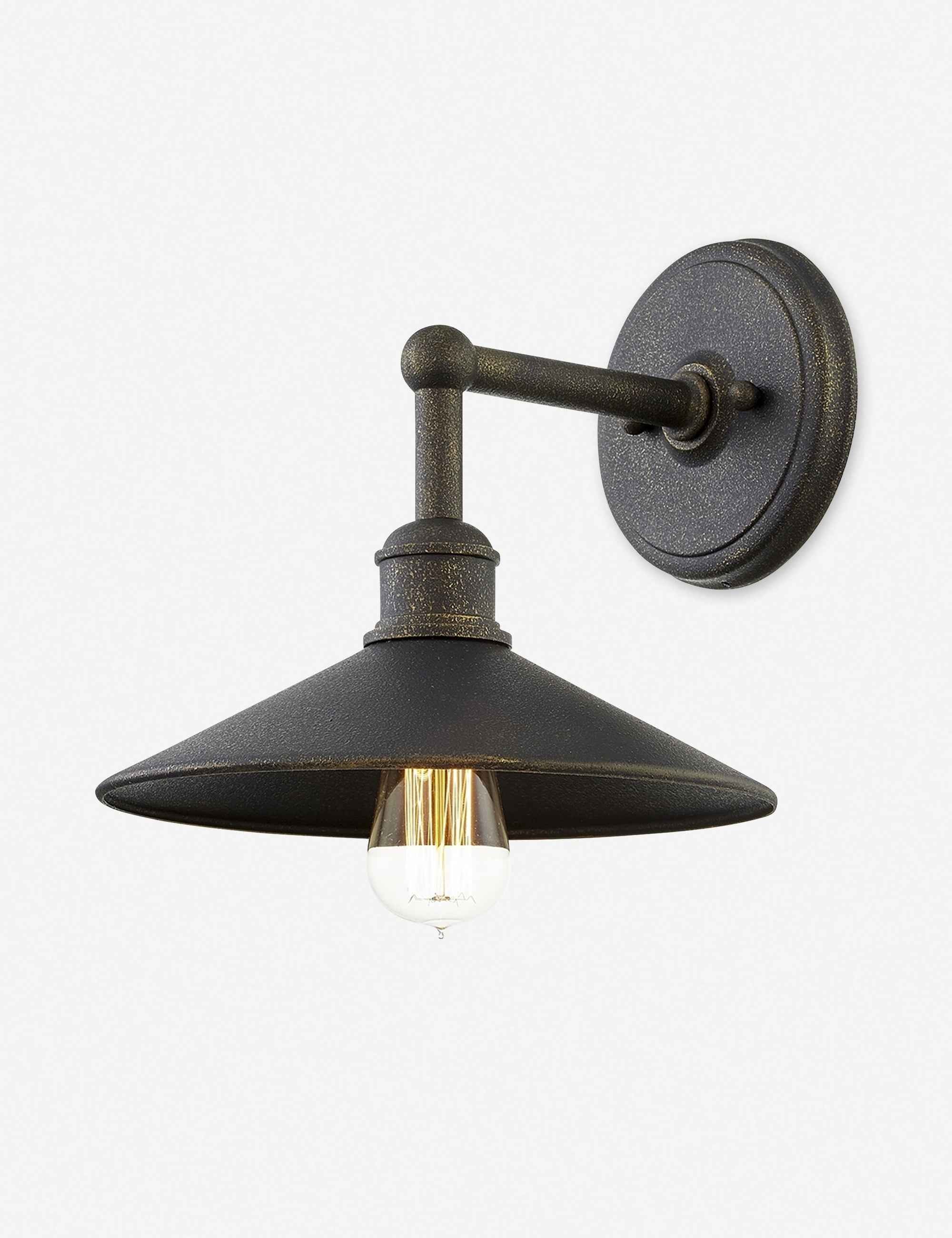 Cavara Outdoor Sconce | Industrial Style, Vintage Bronze Finish
