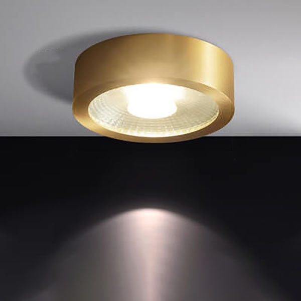 Nordic Style Ultra-Thin All-Copper LED Flush Mount Light