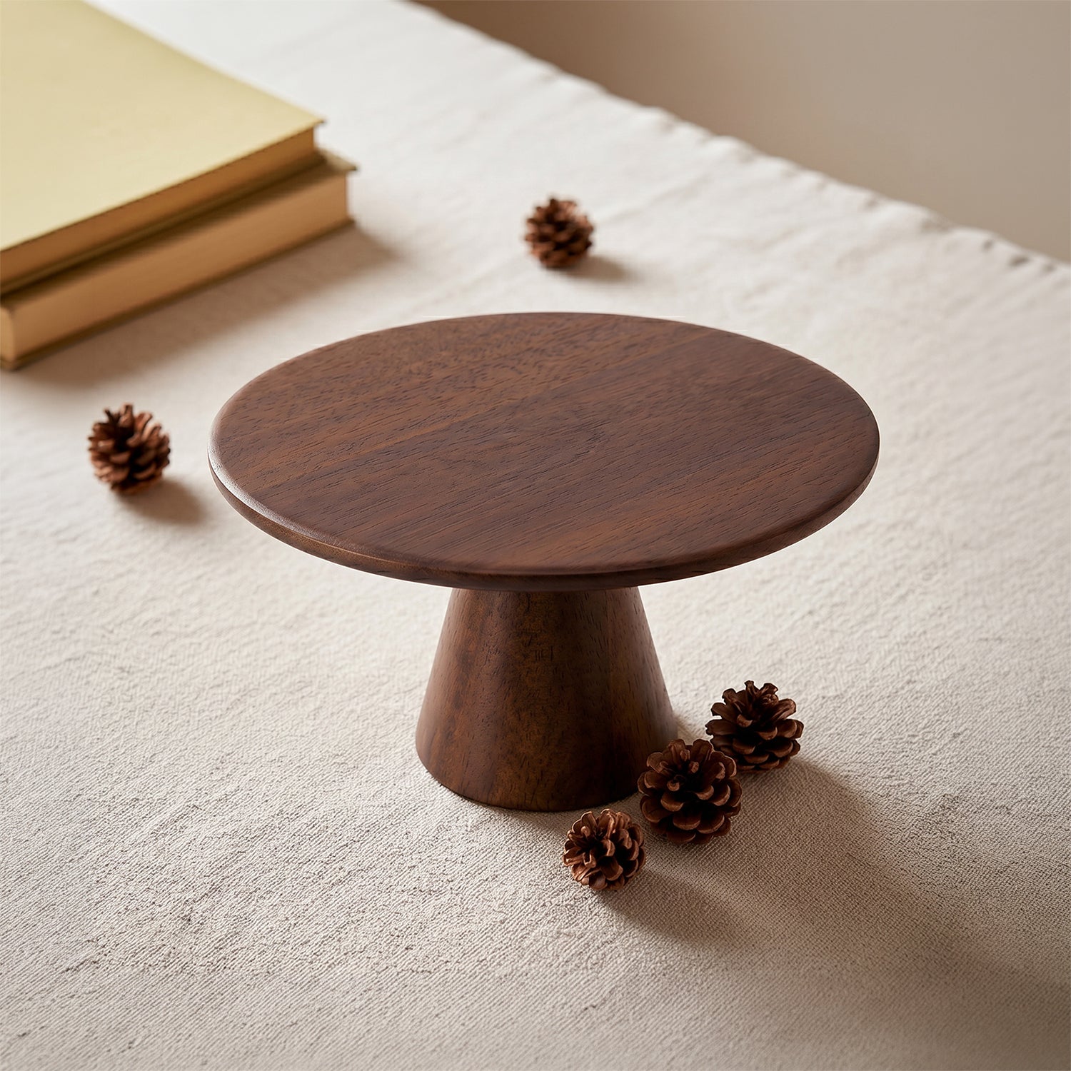 Alera Acacia High Raised Tray | Solid Wood, Versatile Design