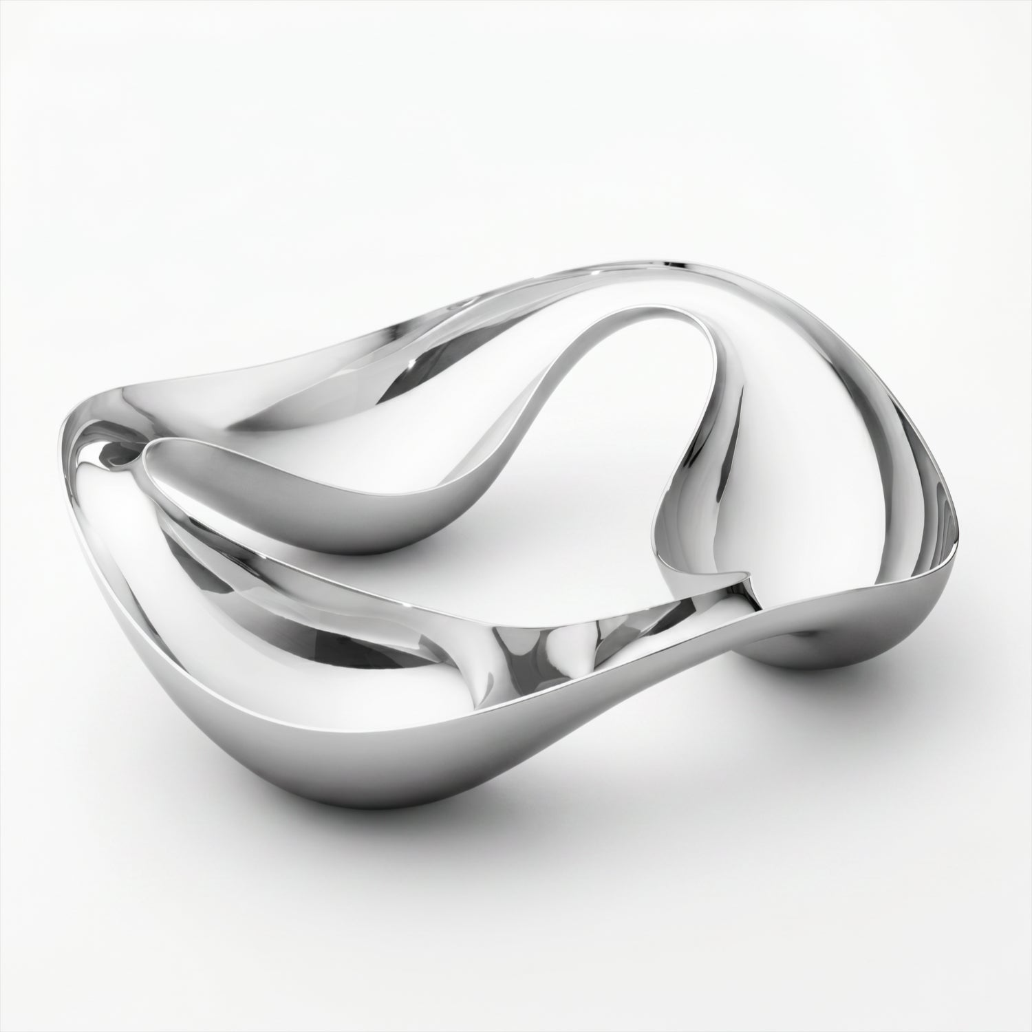 Luxe Infinity Tray | 304 Stainless Steel, Triple Compartment