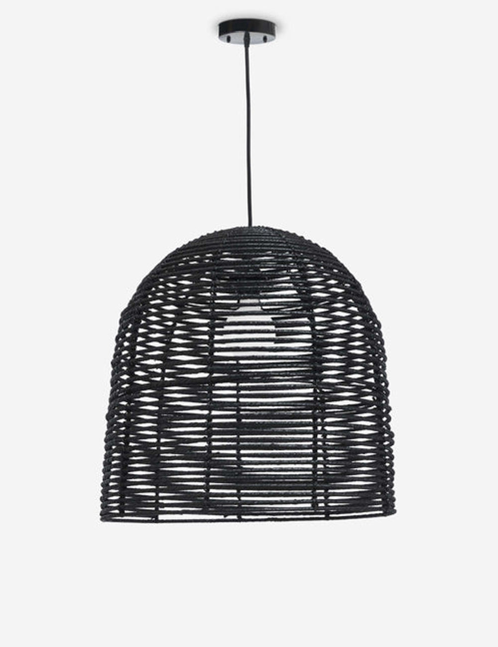 Bela Beehive Pendant Light | Open-Weave Design, Jute Detailing