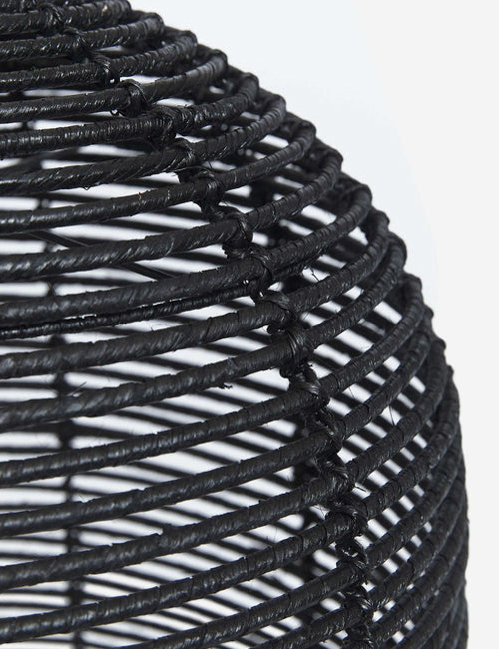 Bela Beehive Pendant Light | Open-Weave Design, Jute Detailing