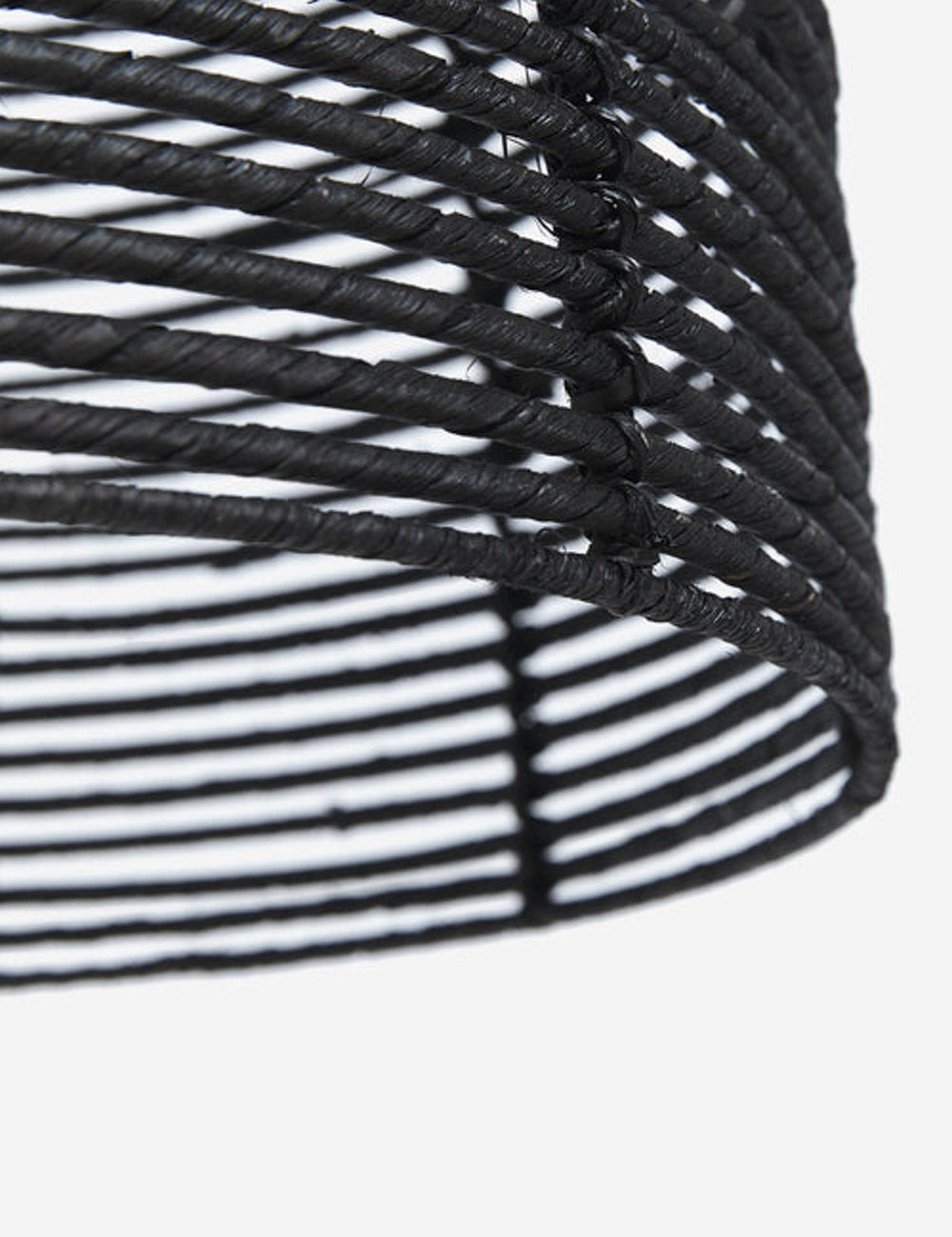 Bela Beehive Pendant Light | Open-Weave Design, Jute Detailing