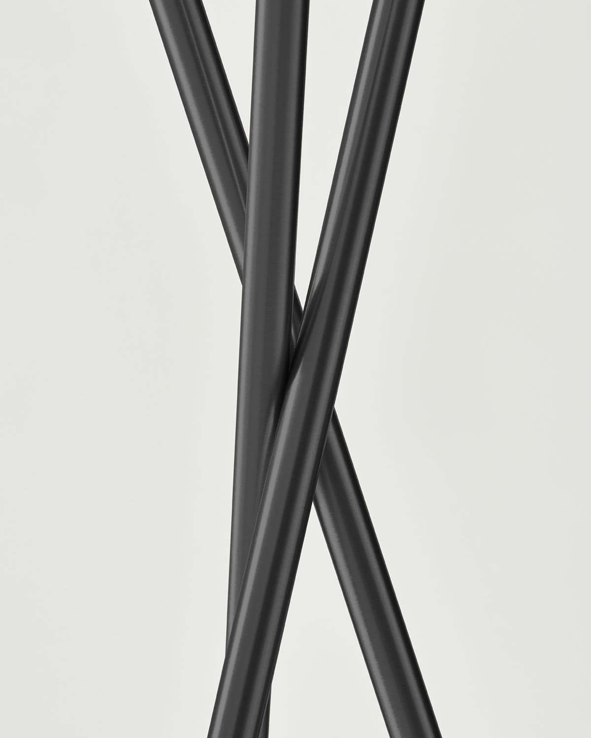 Juno Floor Lamp | LED Tripod with Unique Crisscross Base