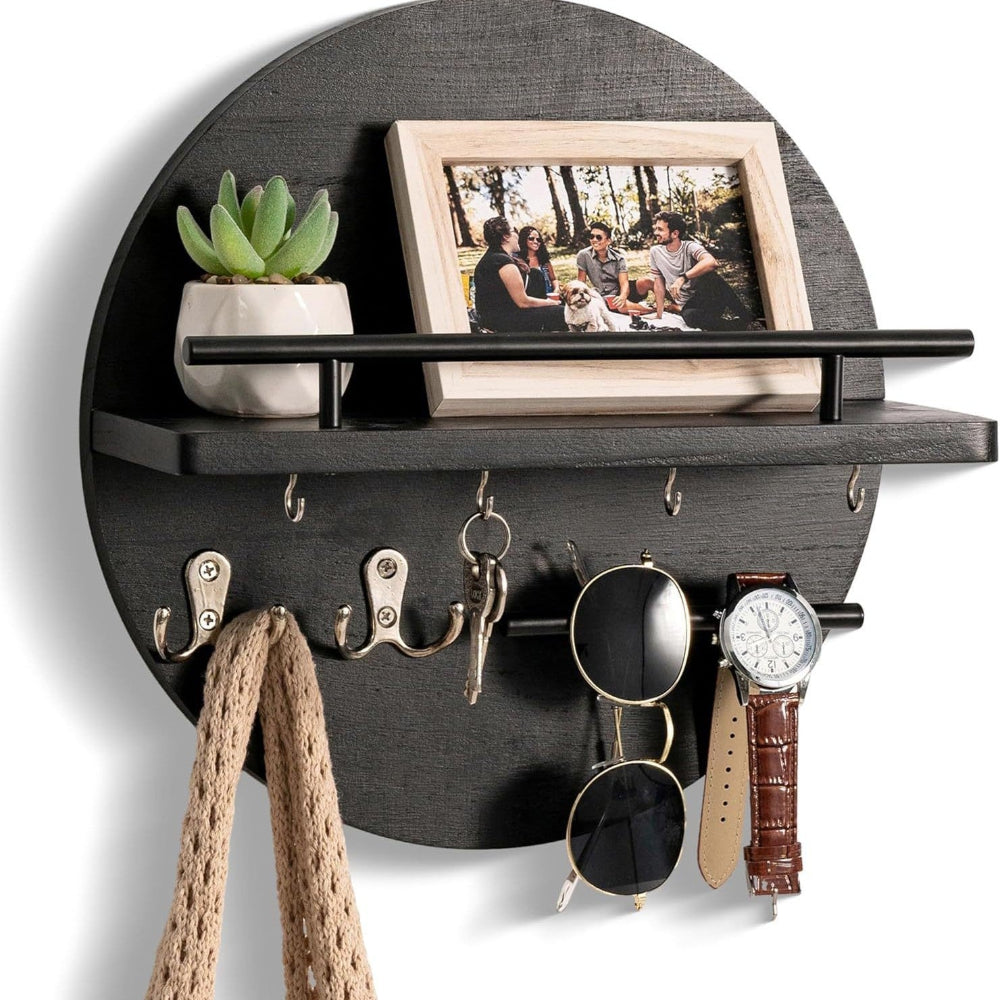 Bello Key Holder | Eco-Friendly Wooden Wall Organiser