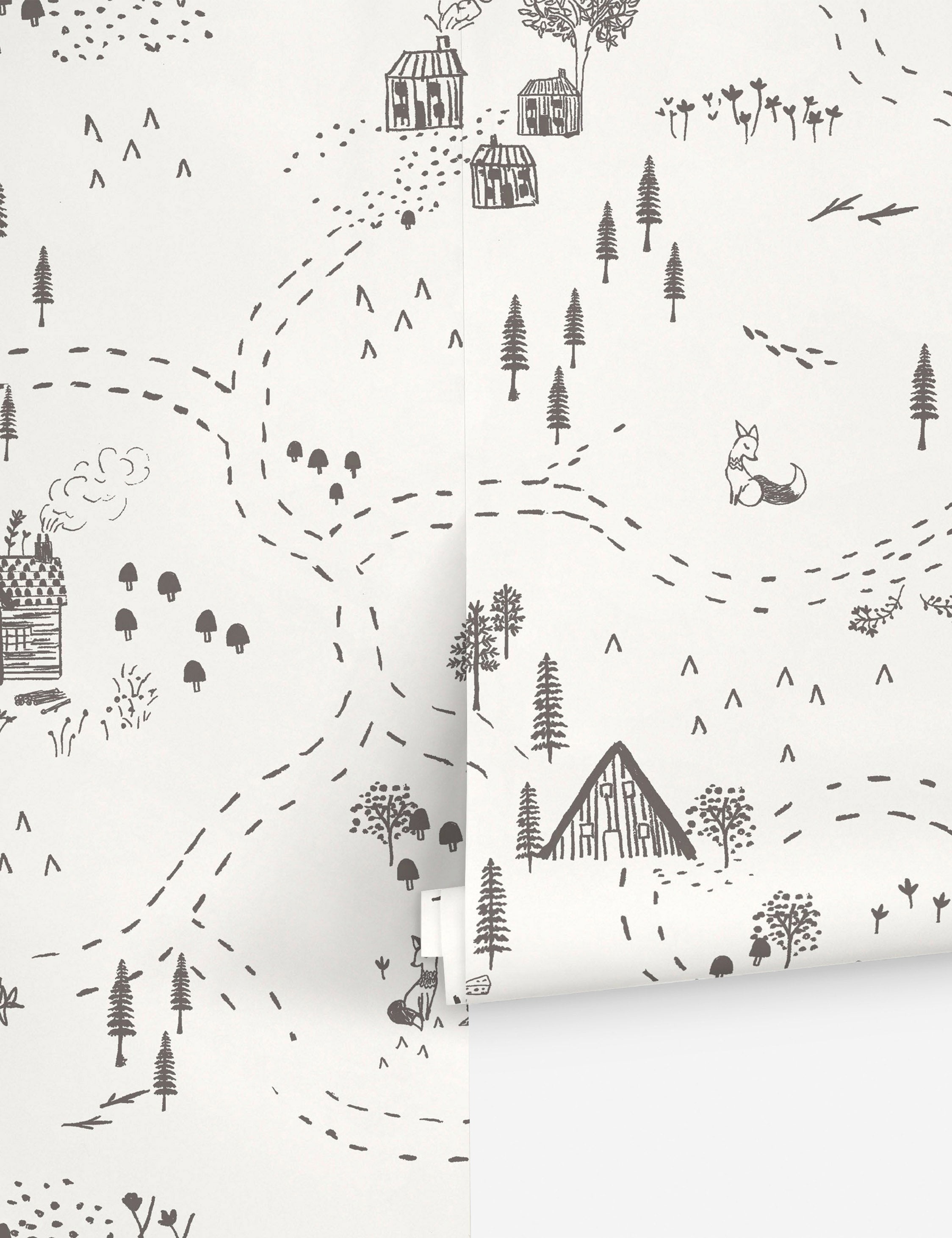 Through the Woods Wallpaper by Rylee + Cru
