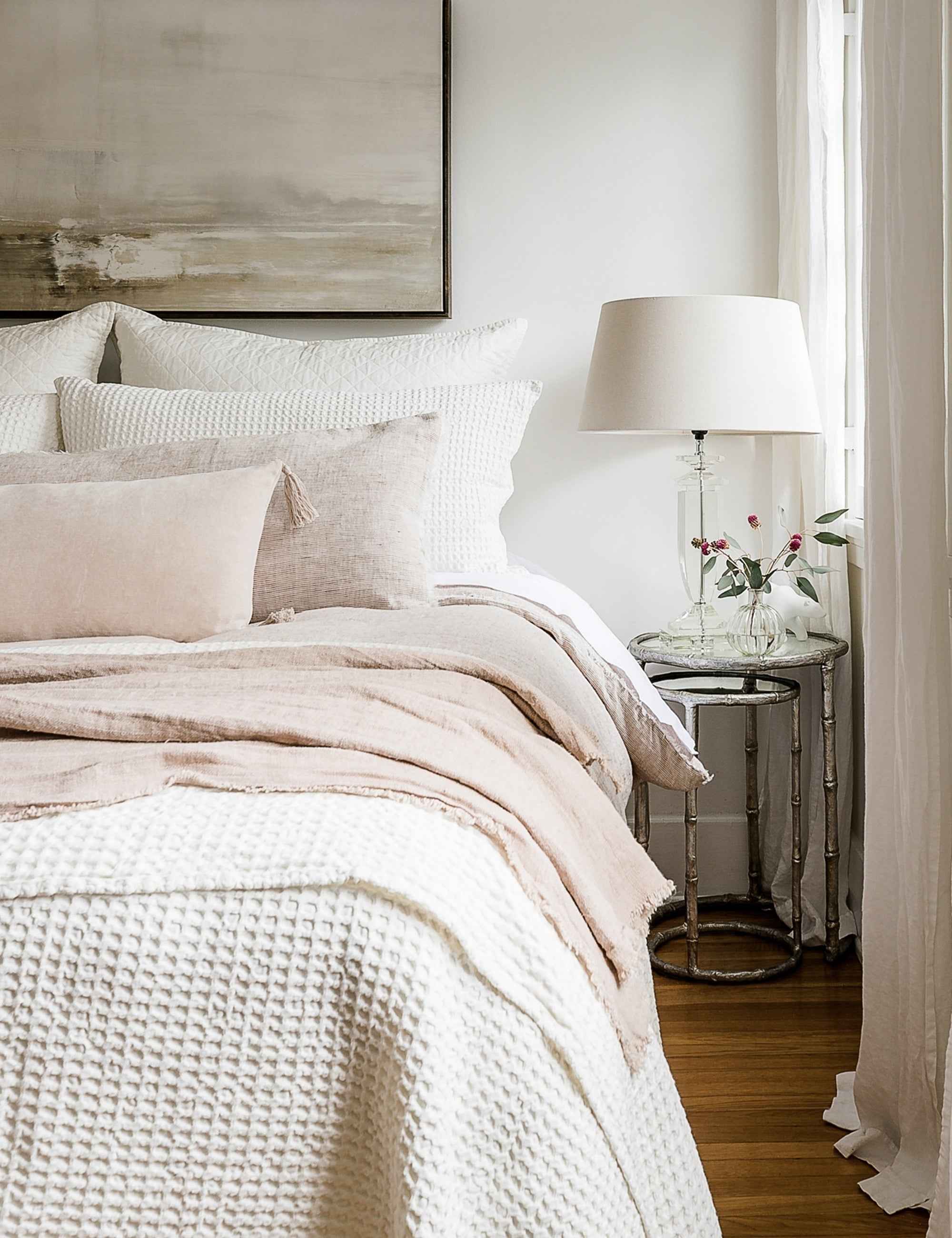 Bela Velvet Pillow | Soft Fabric with Corner Tassels