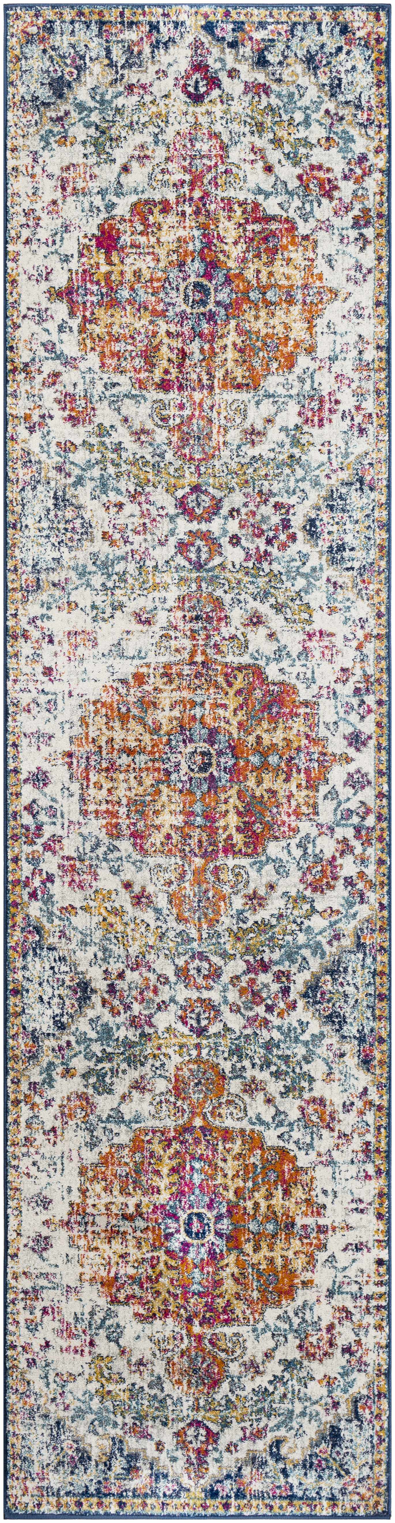 Bela Bodrum Area Rug  Machine Woven, Medium Pile  Burnt Orange
