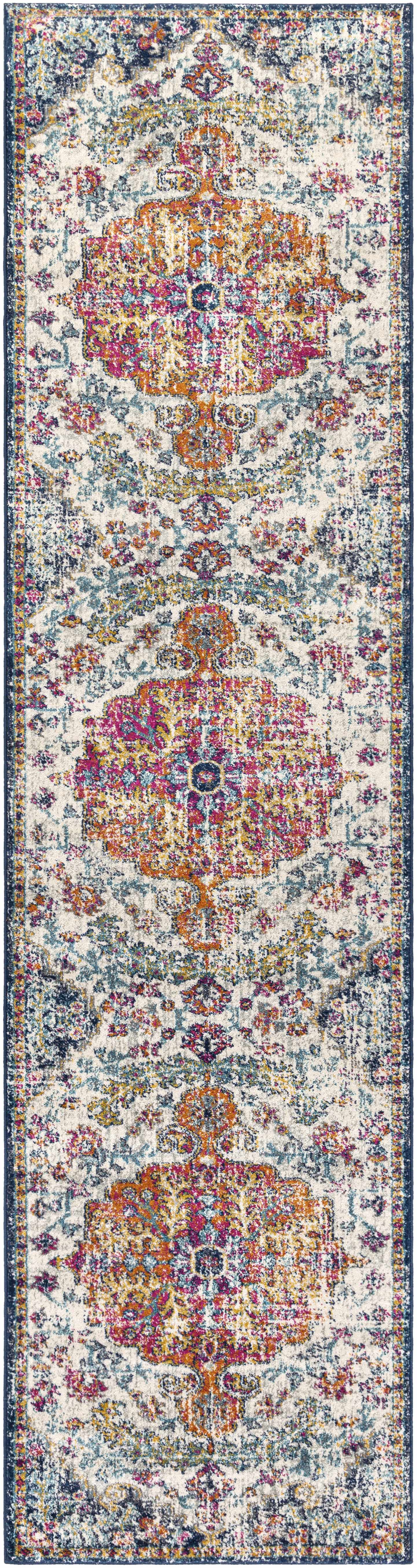 Bela Bodrum Area Rug  Machine Woven, Medium Pile  Burnt Orange