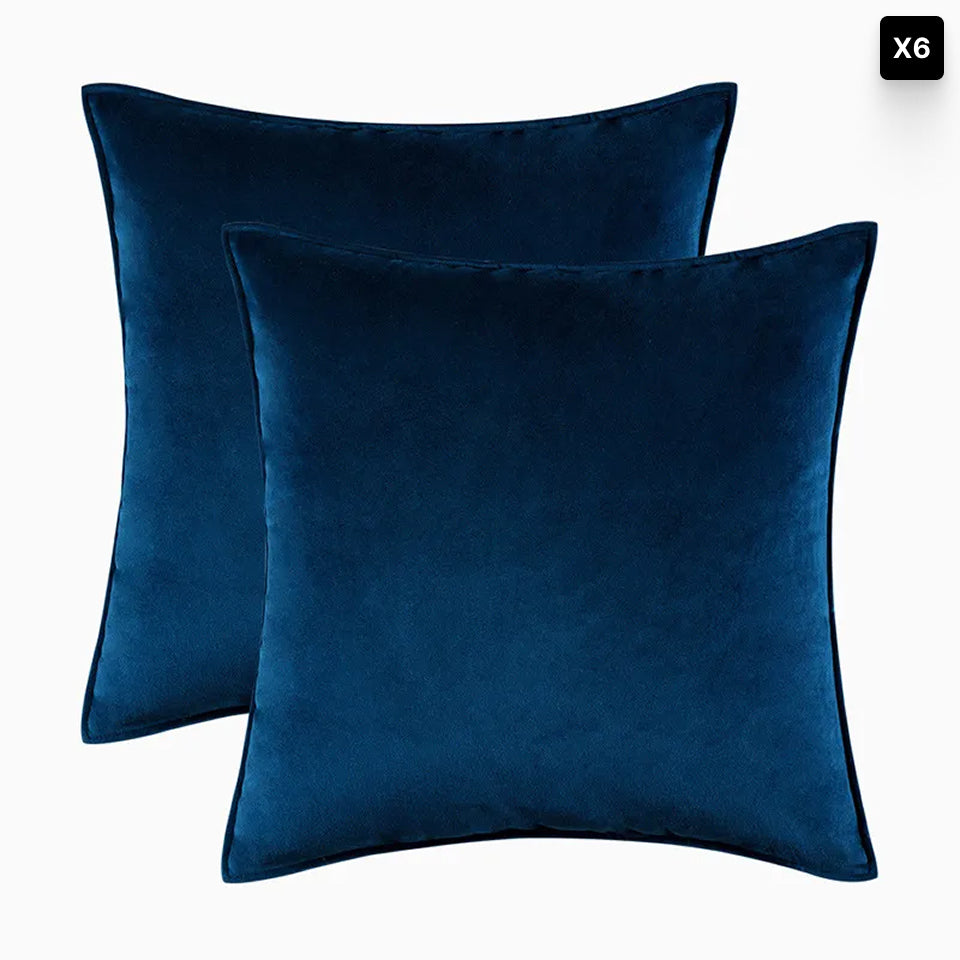 Bela Velvet Cushion Cover | Soft Fabric, Hidden Zipper
