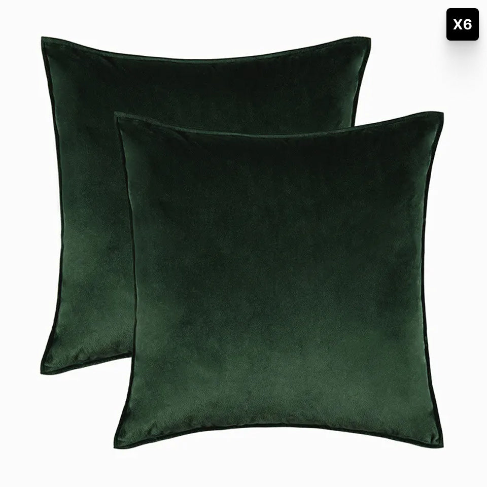 Bela Velvet Cushion Cover | Soft Fabric, Hidden Zipper