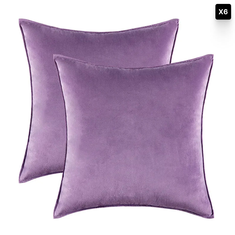 Bela Velvet Cushion Cover | Soft Fabric, Hidden Zipper