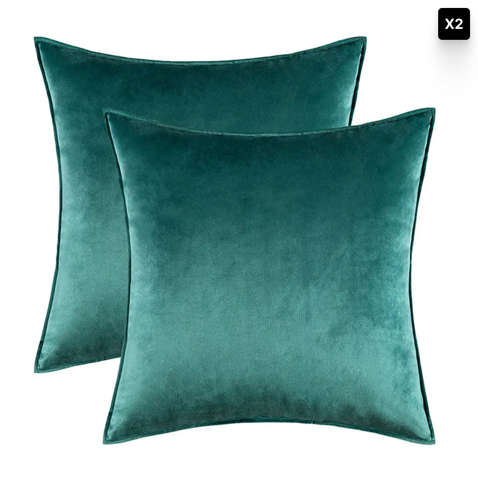 Bela Velvet Cushion Cover | Soft Fabric, Hidden Zipper