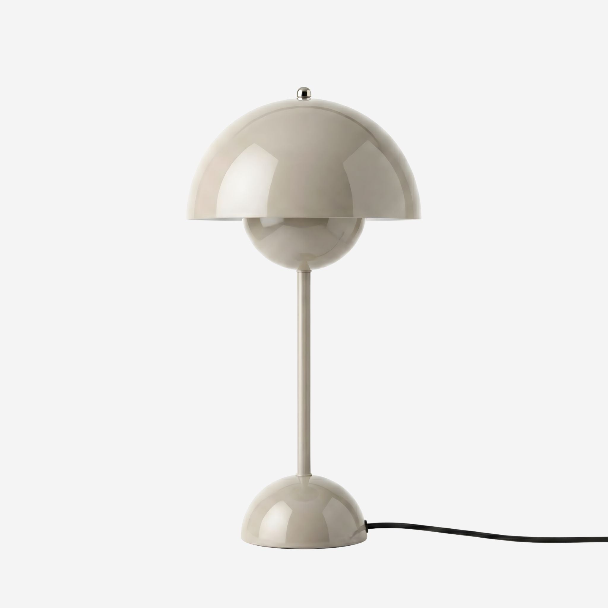 Bela Table Lamp | Dimmable, Greige Scandinavian Design