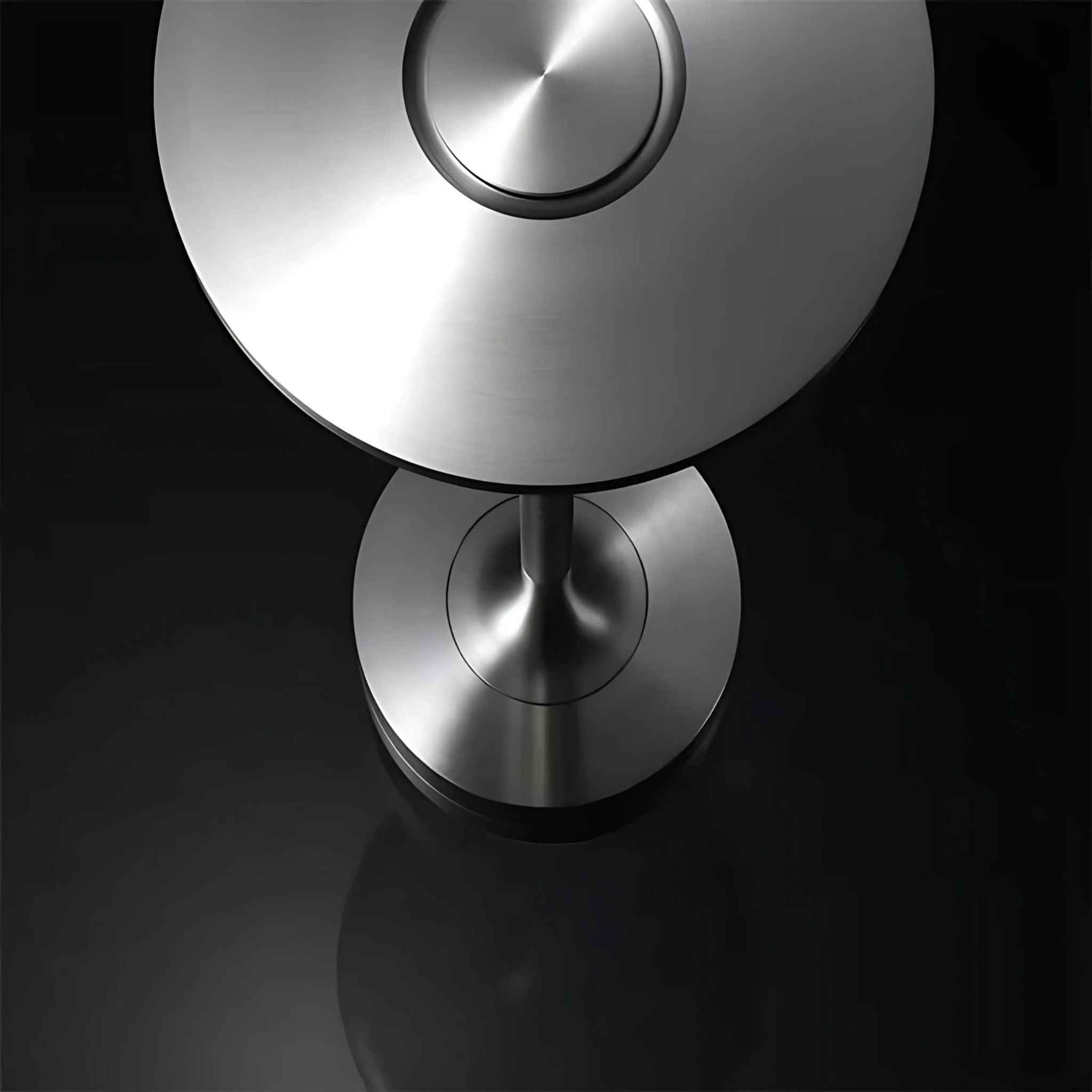 Bela Portable Table Lamp | Chrome, Wireless & Rechargeable
