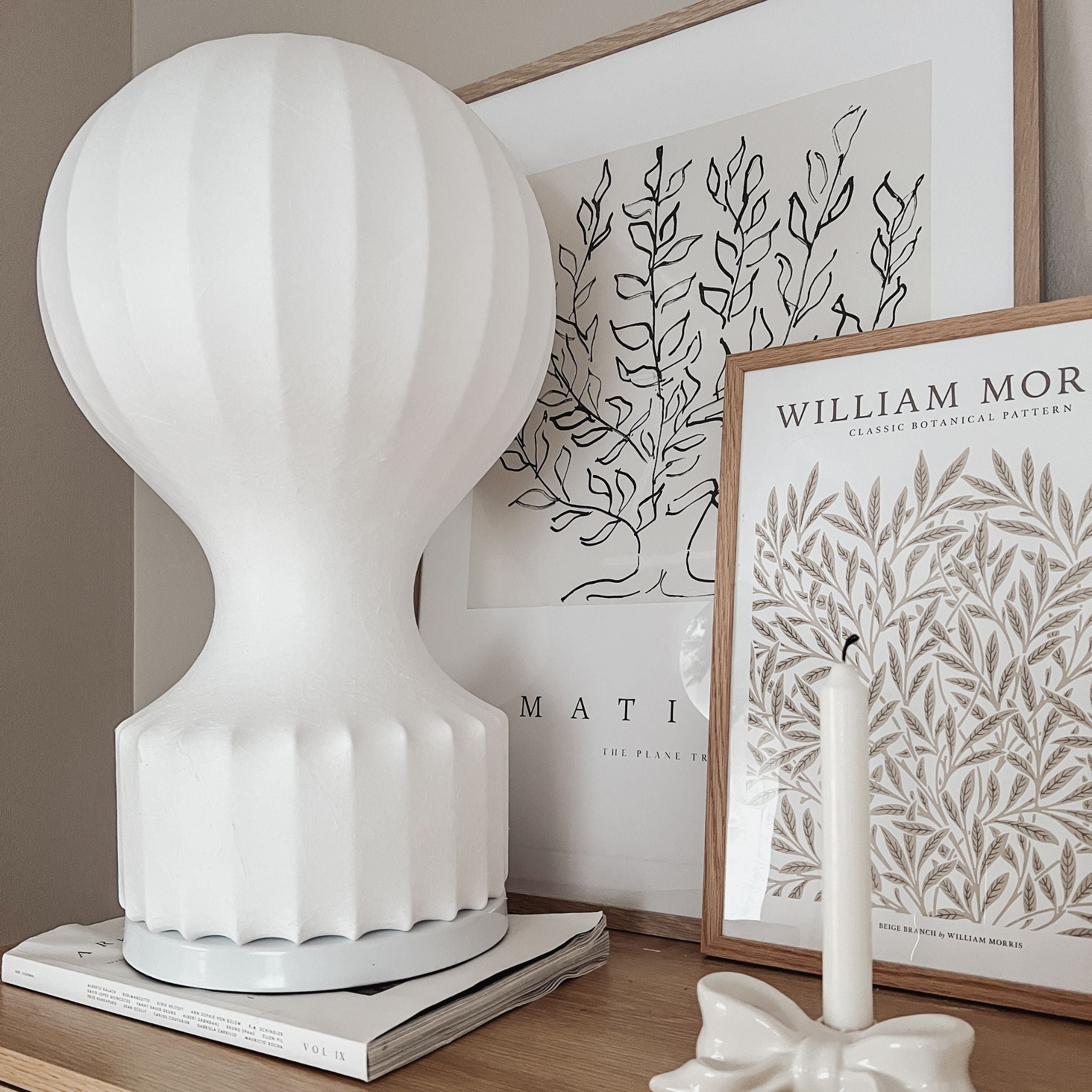 Bello Table Lamp | Organic Shape, Soft Glow for Cozy Spaces