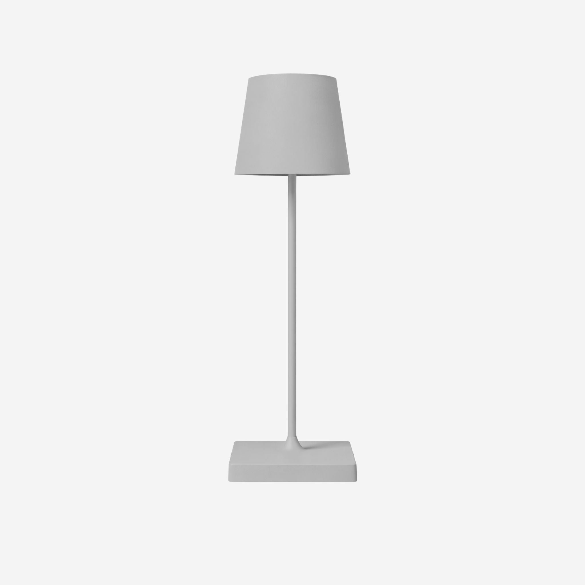 Bello Portable Table Lamp | Wireless & Rechargeable, Gray 38 cm