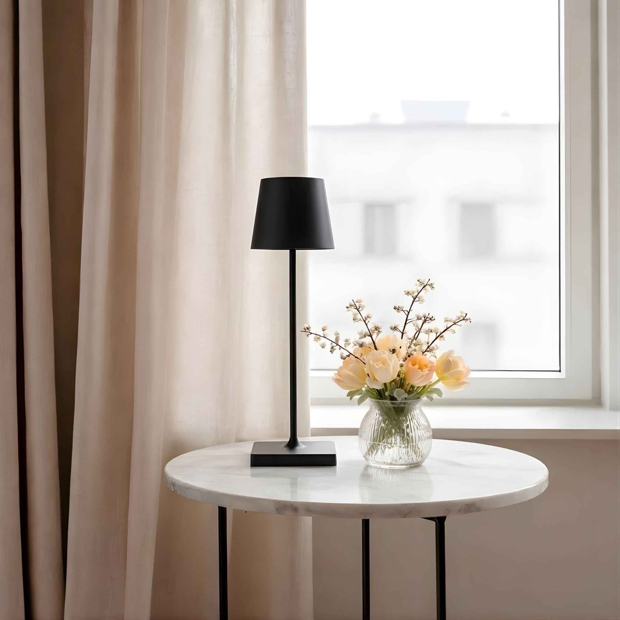 Bello Portable Table Lamp | Wireless & Rechargeable, Slim Design
