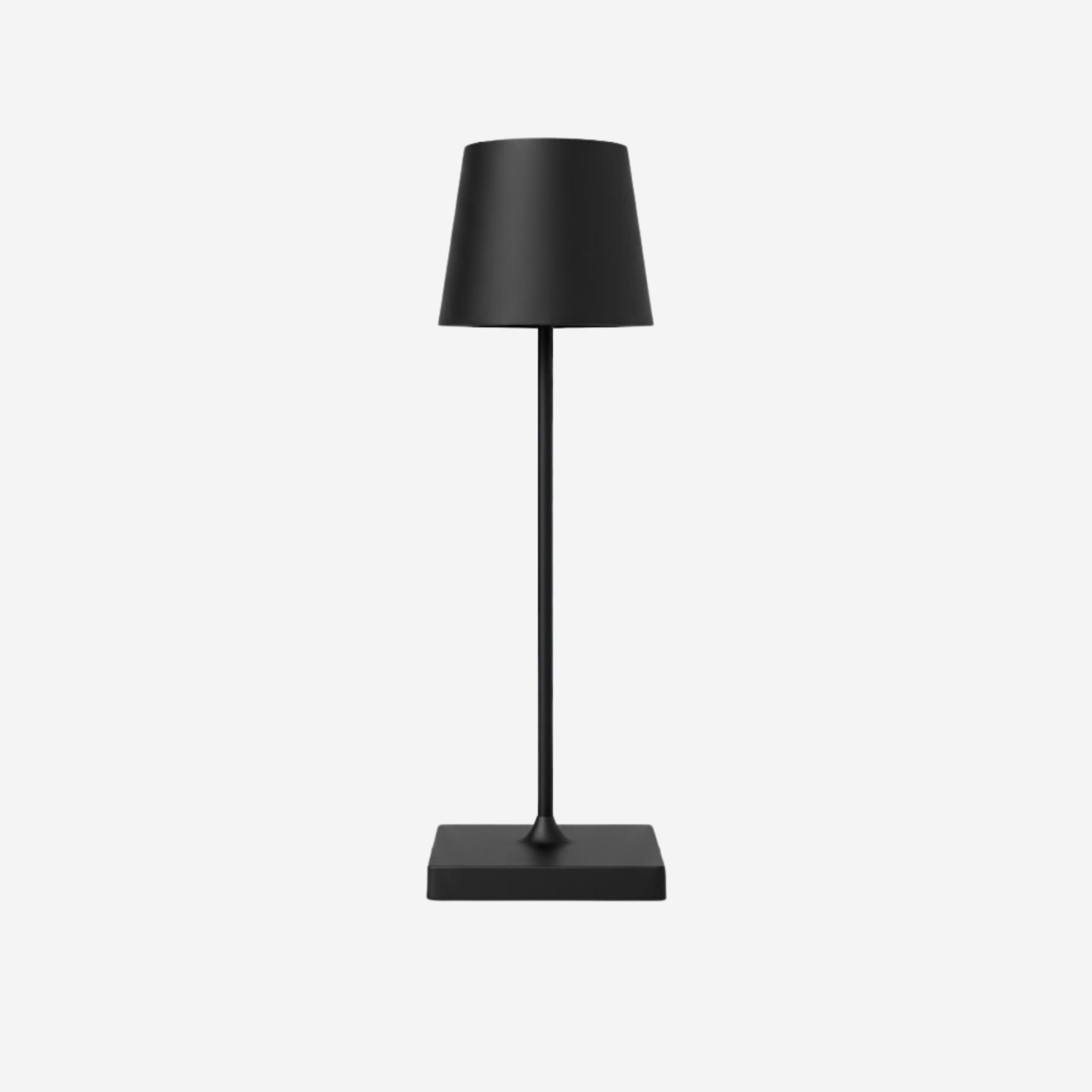 Bela Portable Table Lamp | Wireless & Rechargeable, Black 38 cm