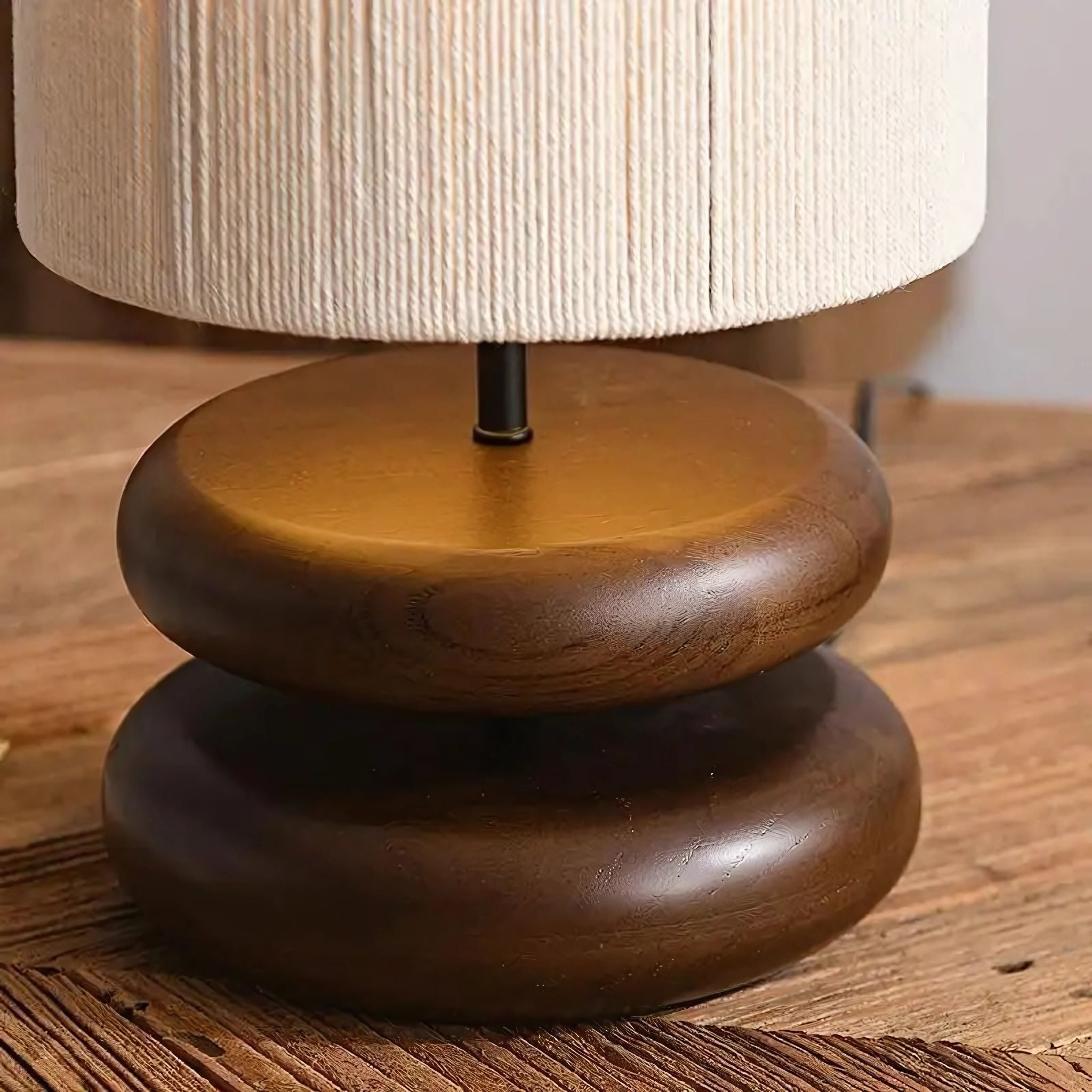 Oto Table Lamp | Scandinavian Design, Wooden Base