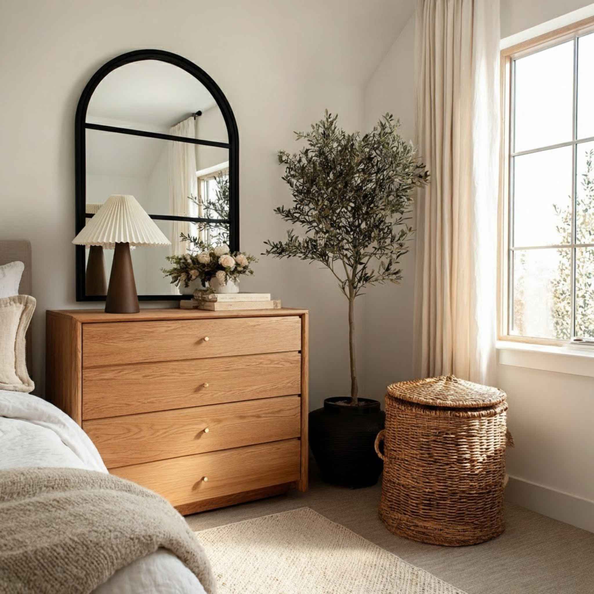 Pino Table Lamp | Scandinavian Design, Wooden Base