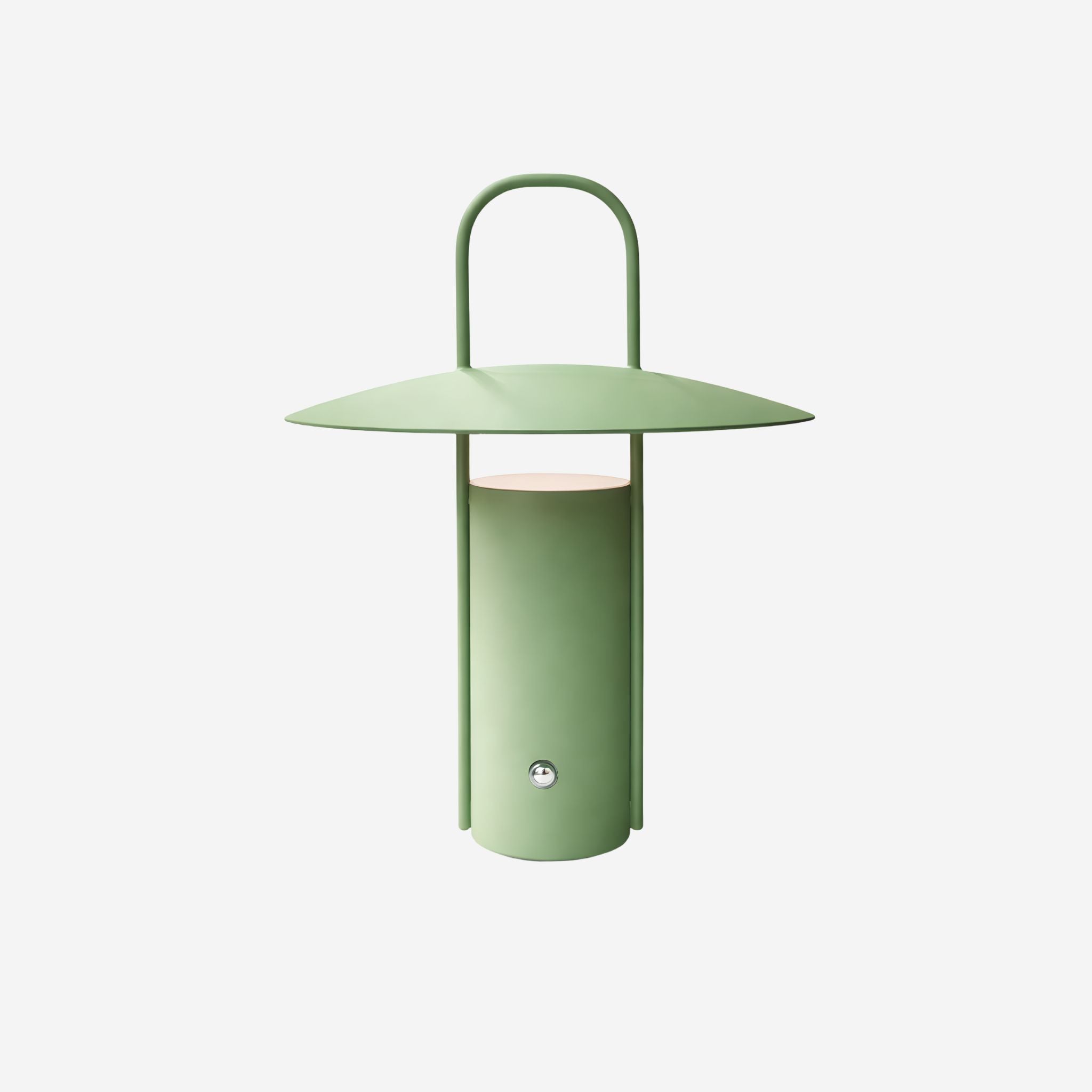 Bela Portable Table Lamp | Wireless, Dimmable Green Design