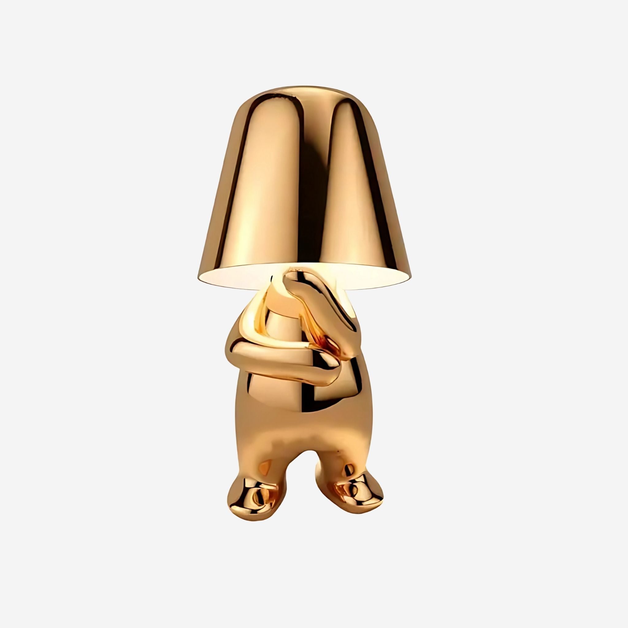 Bello Table Lamp | Portable Gold Design, Wireless & Rechargeable