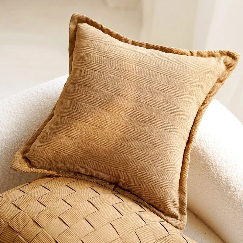 Cavalli Cushion Cover | Embroidered Animal Prints, 45x45 cm