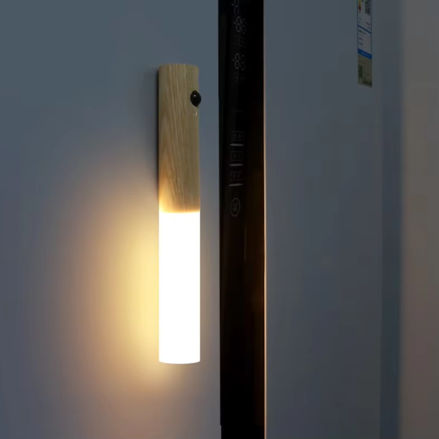 Glow – Natural Wood & Frosted Glass Portable Night Light - Cendre Home