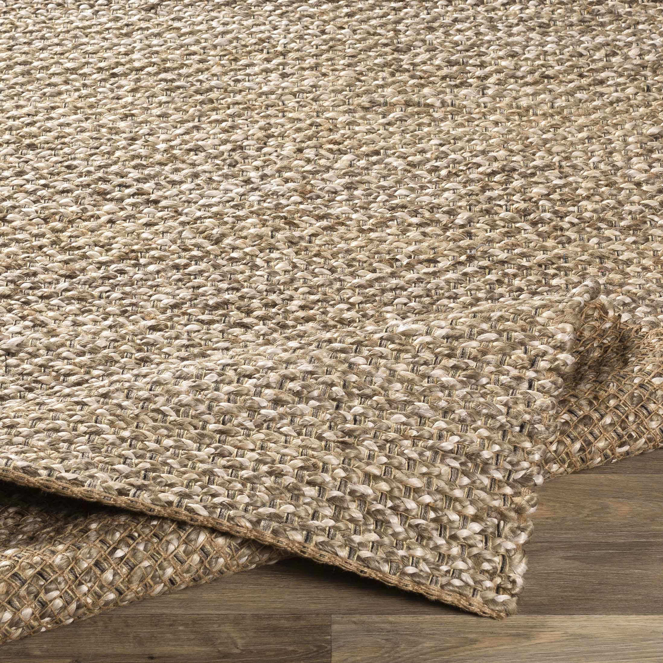Cairo Jute Rug Hand Woven Natural 100% Jute Contemporary Style