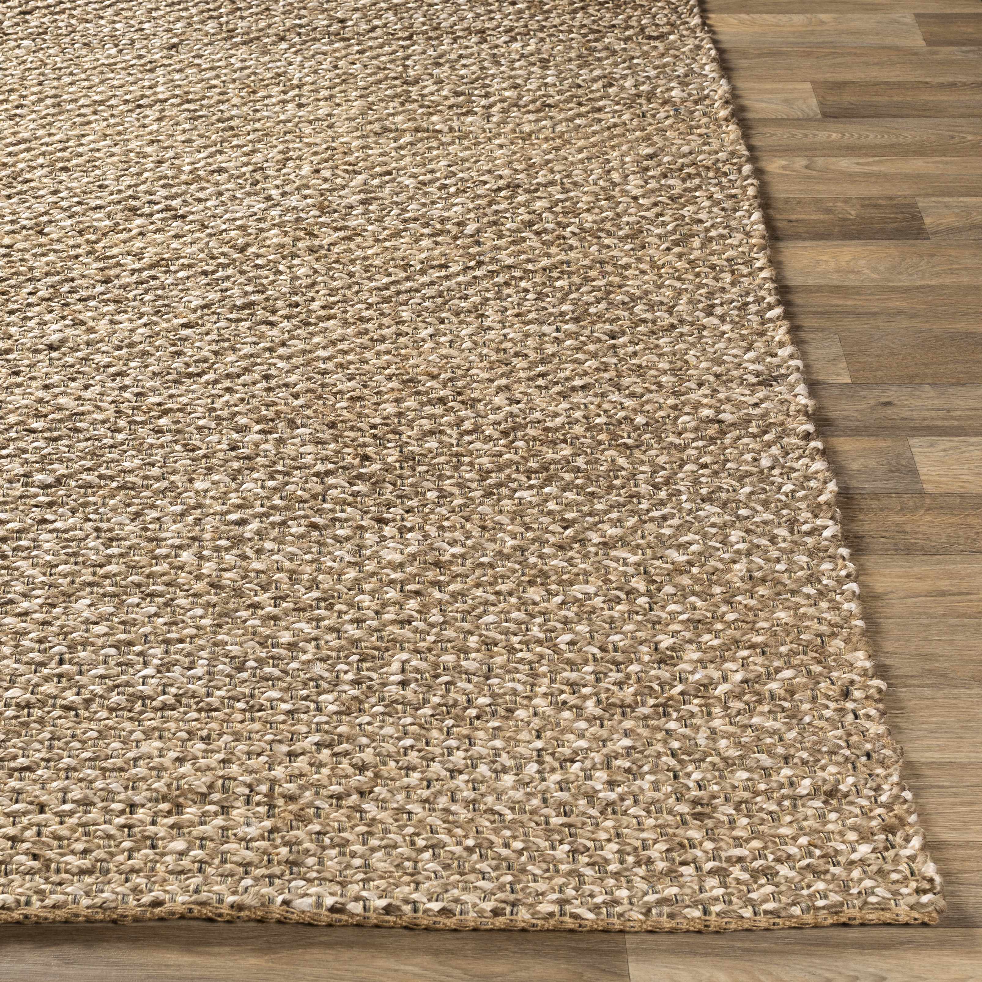 Cairo Jute Rug Hand Woven Natural 100% Jute Contemporary Style