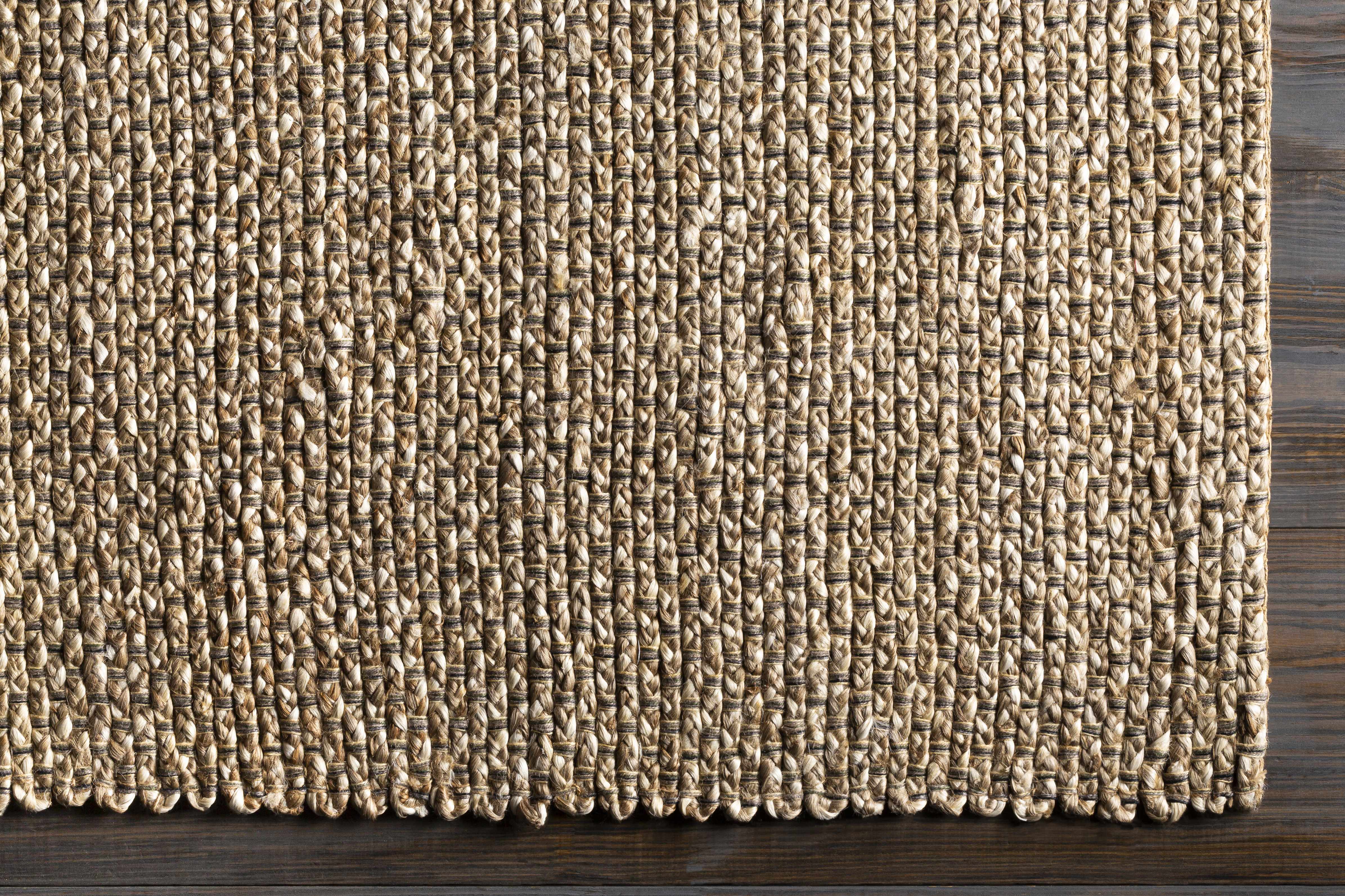 Cairo Jute Rug Hand Woven Natural 100% Jute Contemporary Style