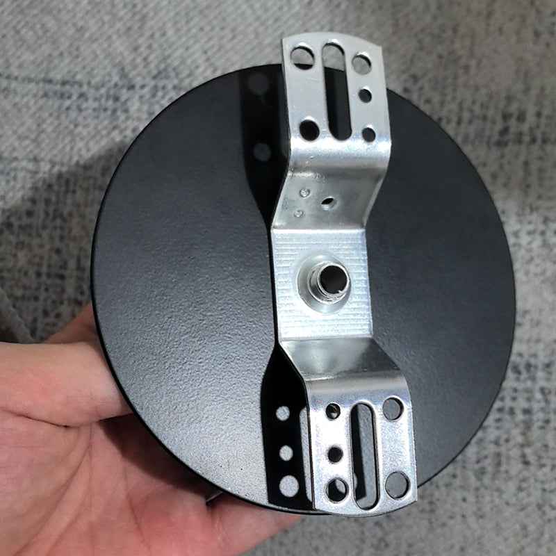 Adjustable Wall Light Base Fixture for 4-Inch Electrical Boxes