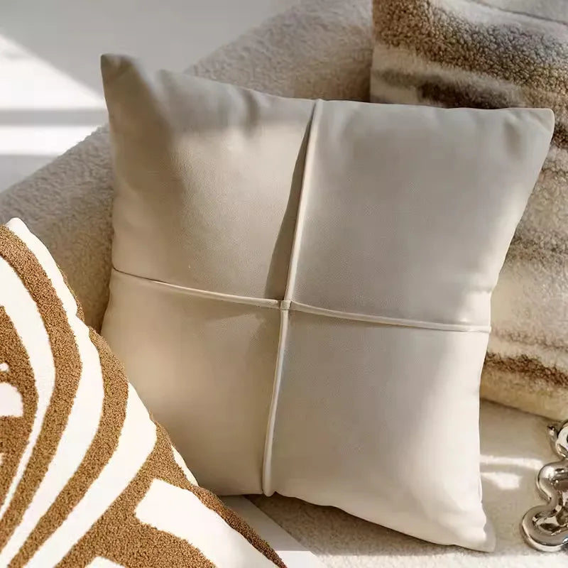 Cavalli Cushion Cover | Embroidered Animal Prints, 45x45 cm