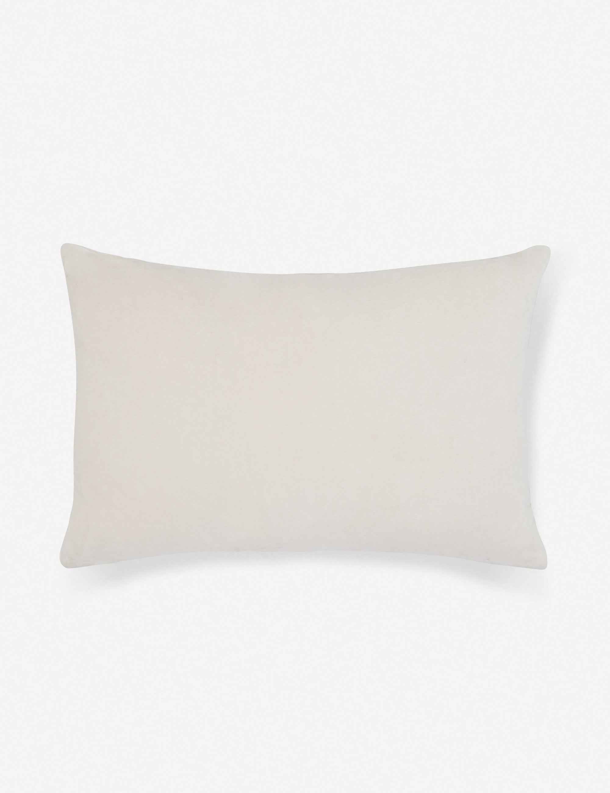 Cleo Velvet Lumbar Pillow | Luxe Texture, Soft Color