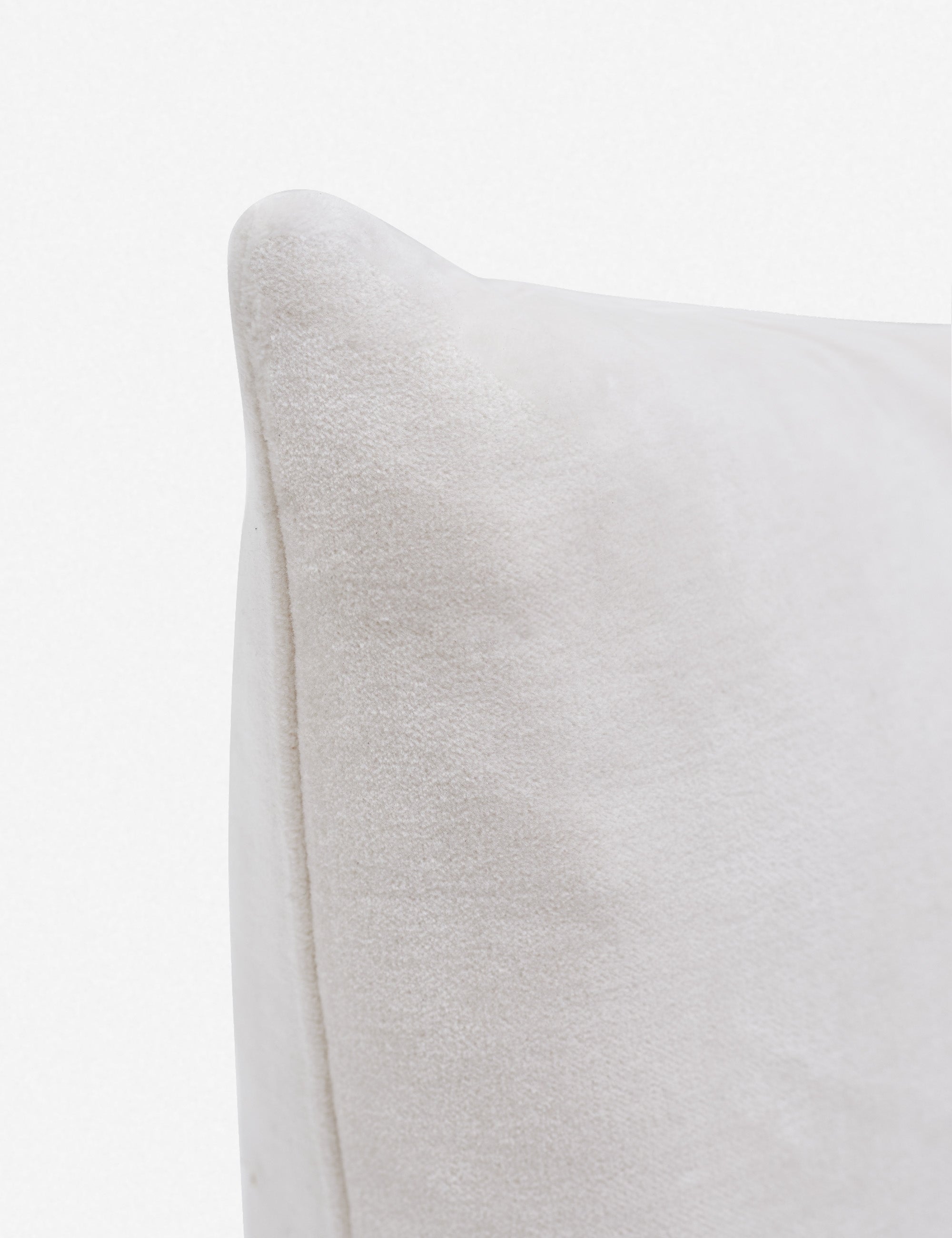 Cleo Velvet Lumbar Pillow | Luxe Texture, Soft Color