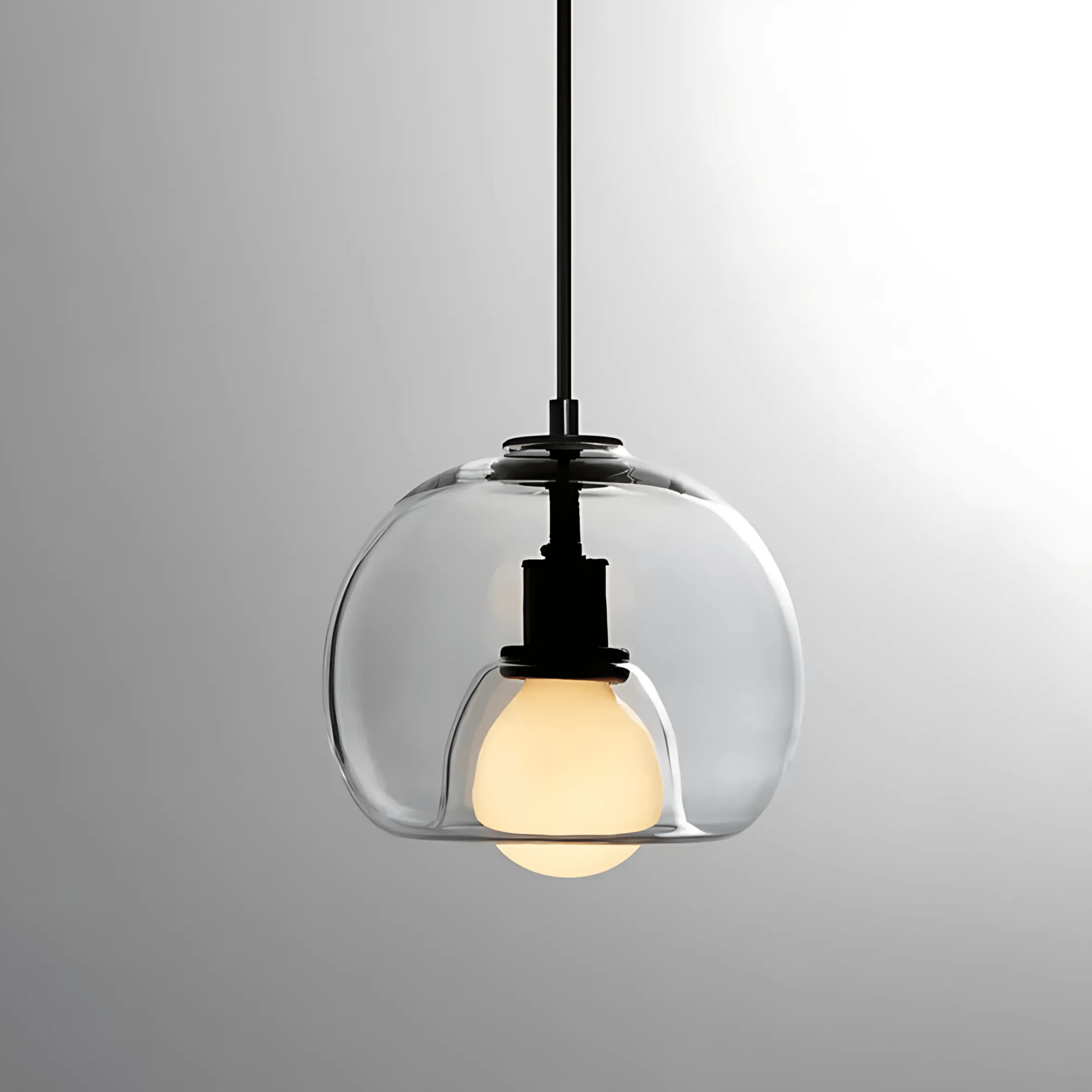 Cleo Glass Pendant Light | Handblown Craftsmanship, Dimmable